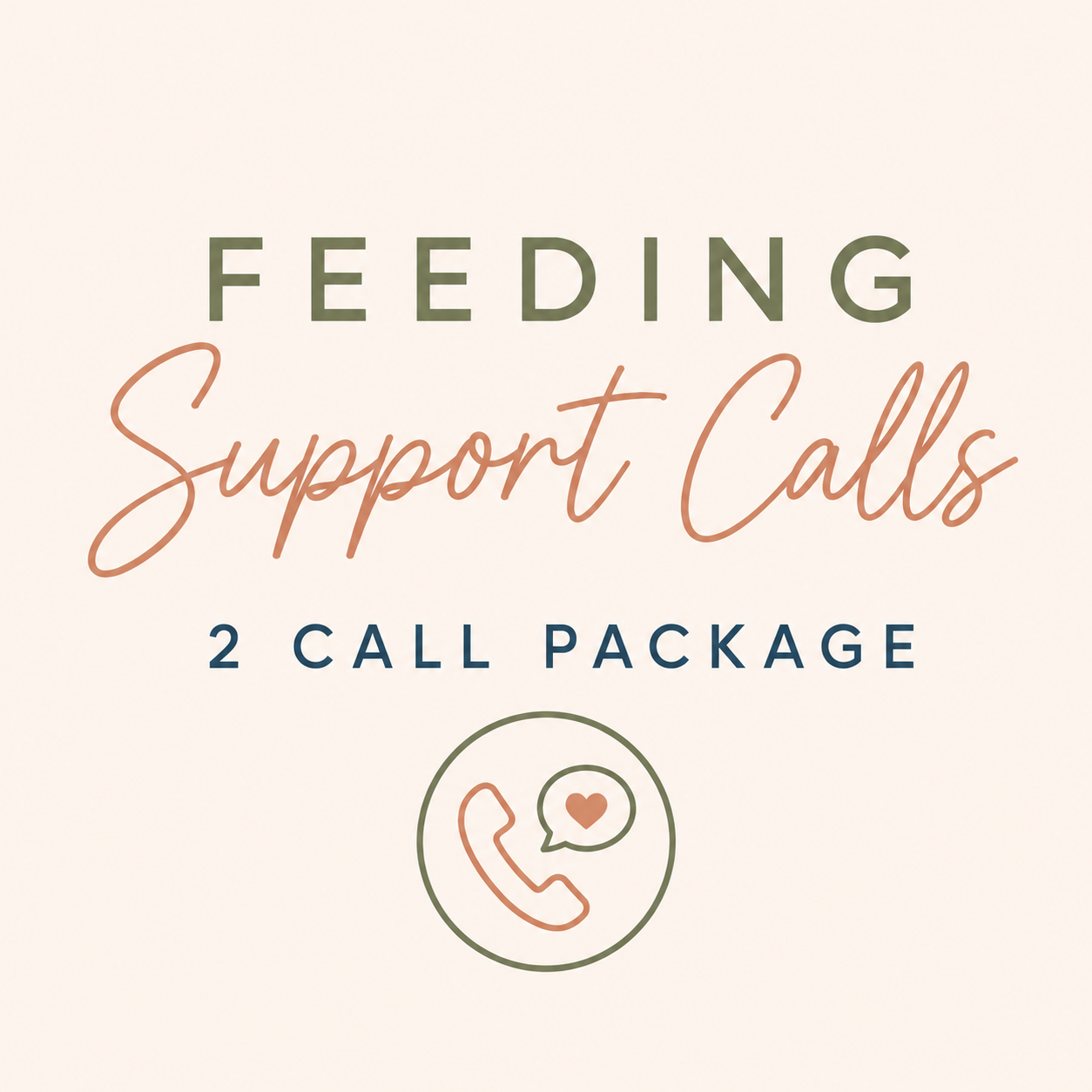 Feeding Support Call (2 call package)