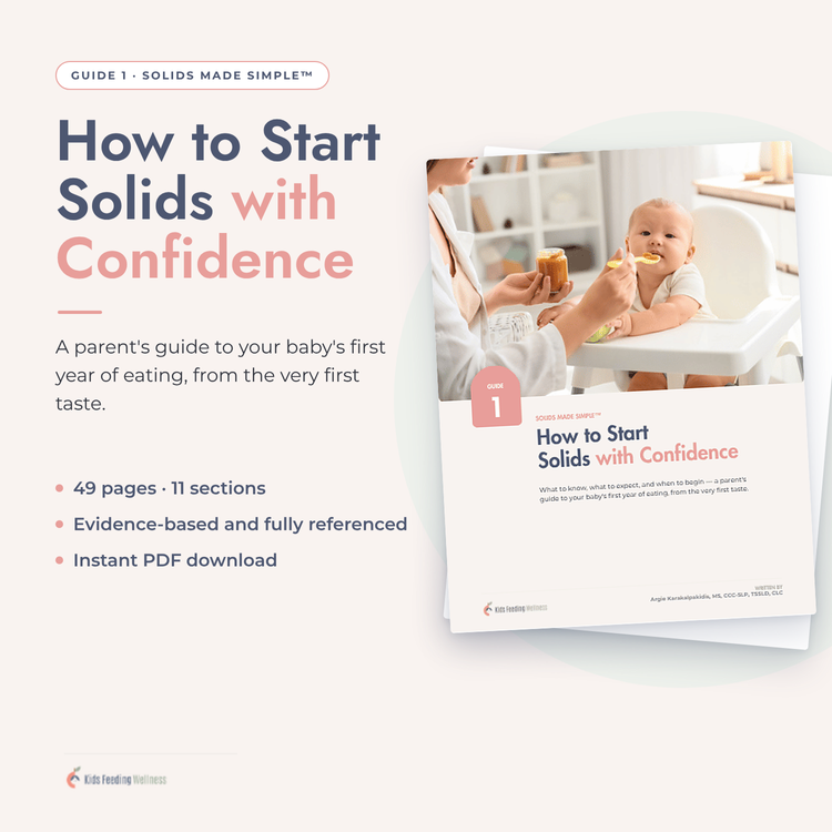 How to Start Solids with Confidence, Solids Made Simple Guide 1