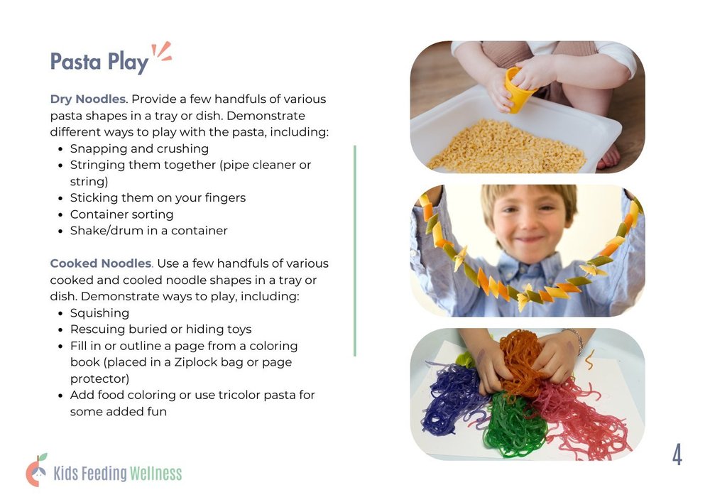 Guide page: Pasta Play