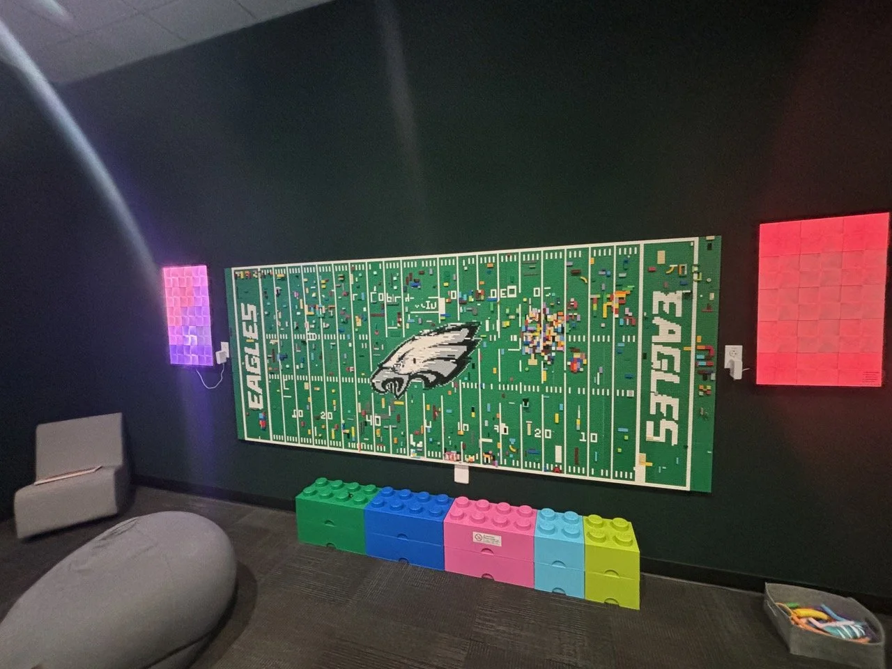 Philadelphia Eagles Playing Field wall decor.jpeg