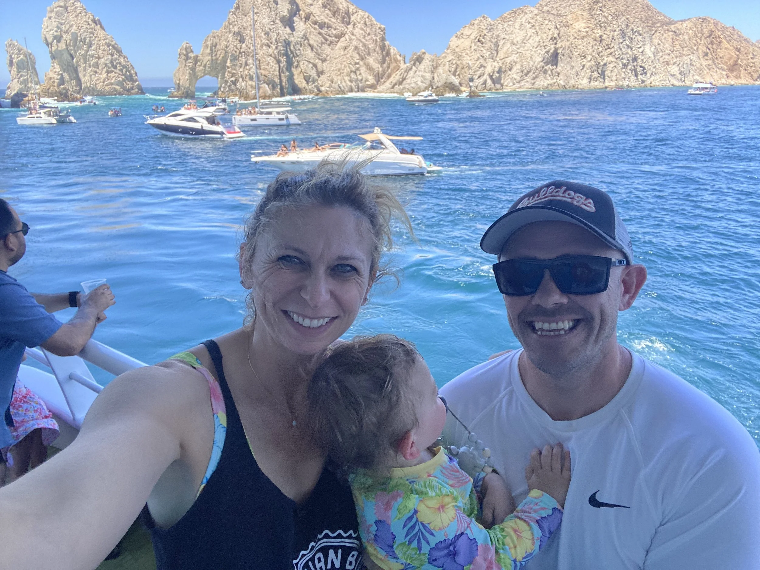 Cabo San Lucas Mexico Family Boat Tour Arch
