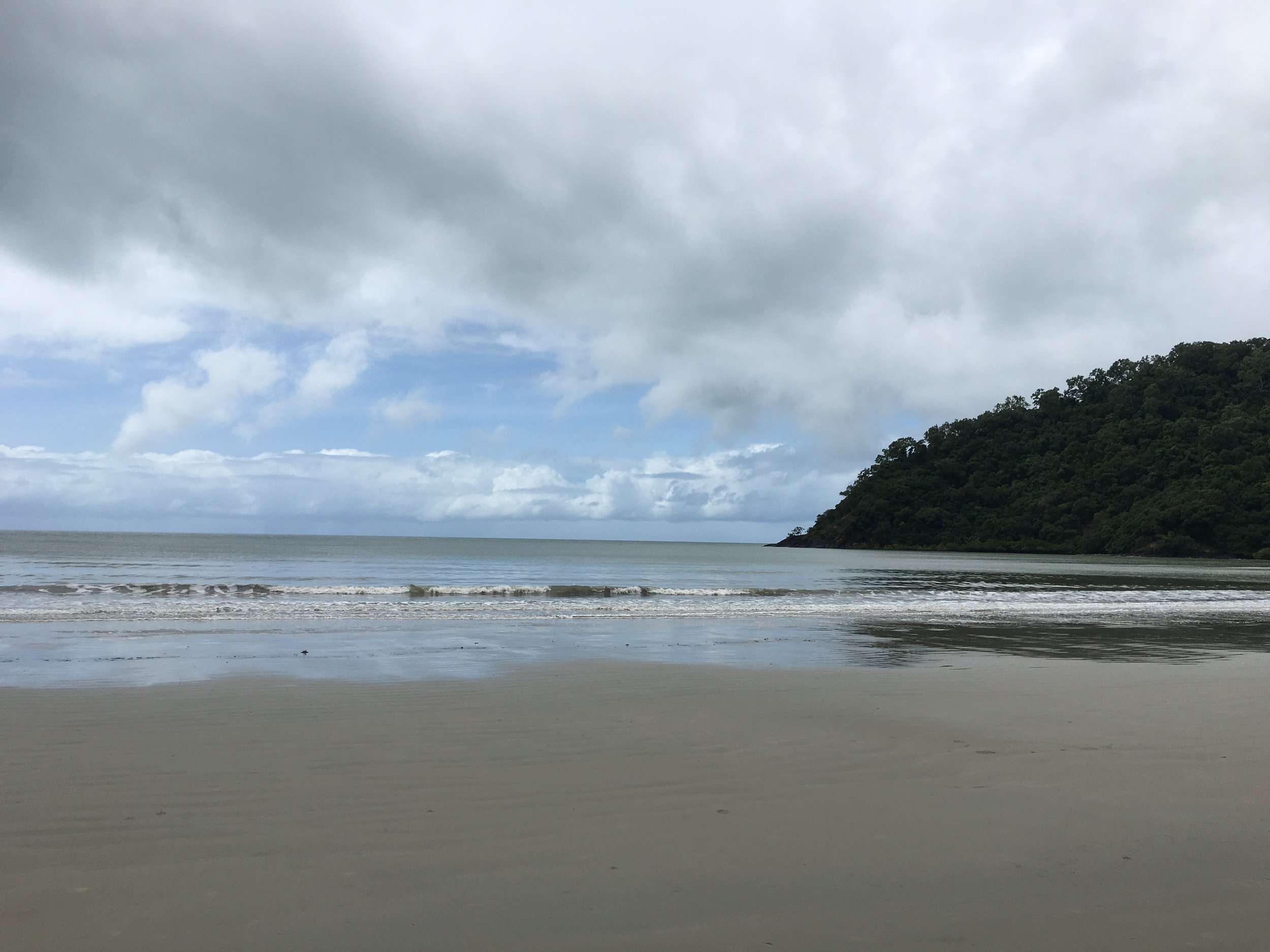 Australia-Cairns-Daintree Rainforest Beach View.JPG