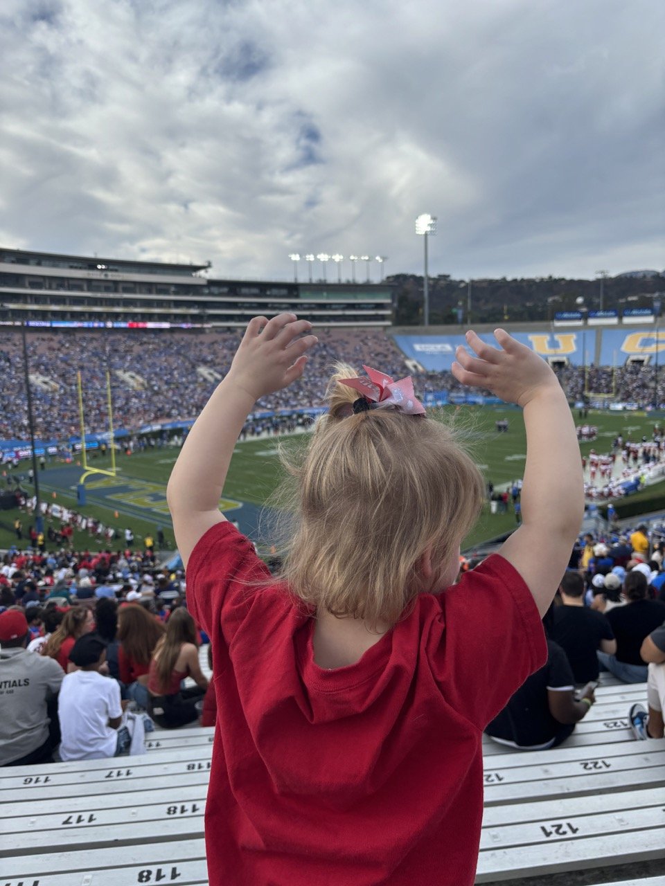 UCLA Football Rose Bowl Stadium