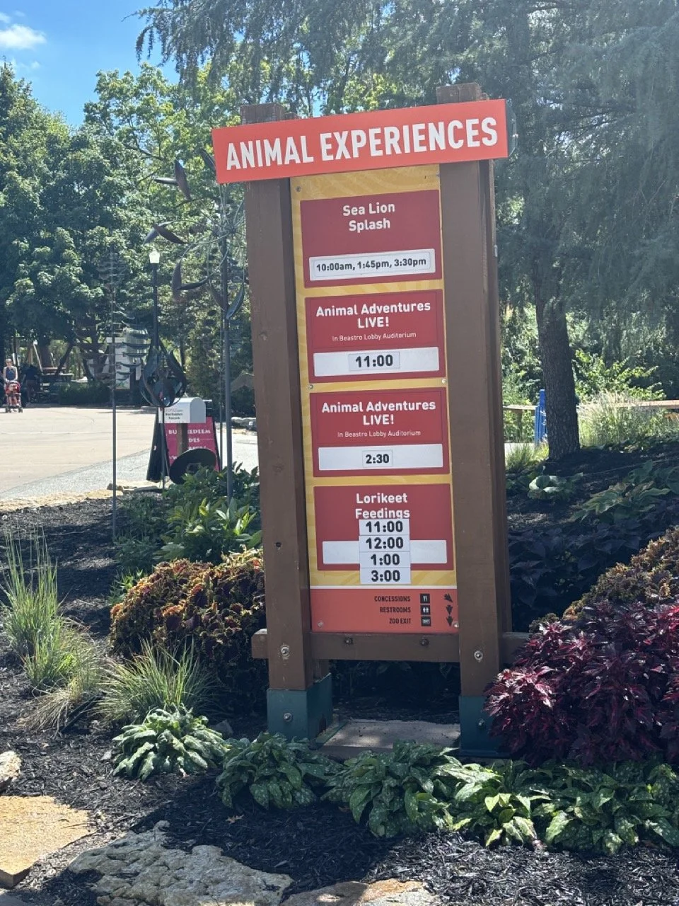 Kansas City Zoo experience time signage.jpeg