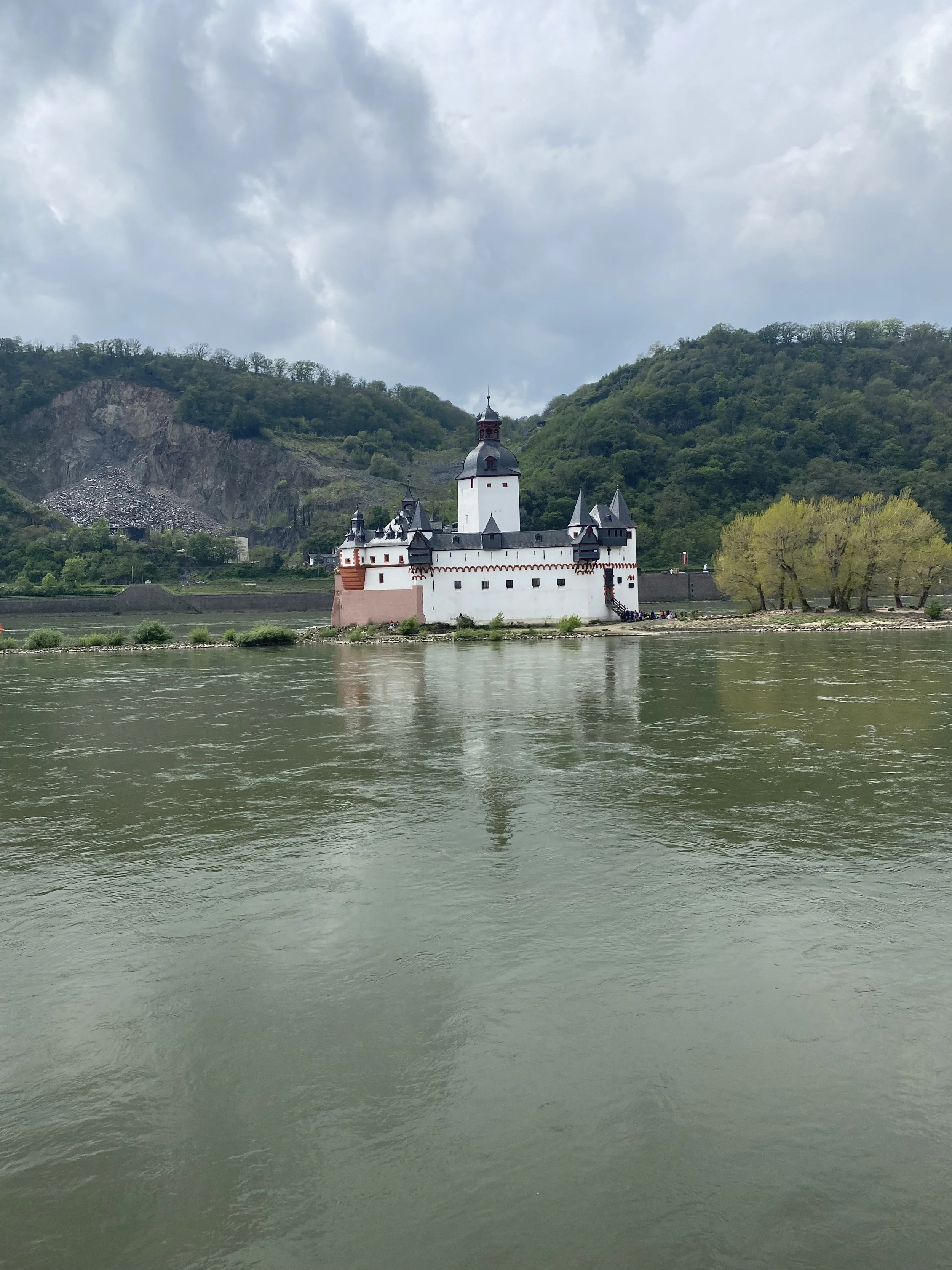 Rhine River Germany-Floating Castle-Island Castle.jpeg