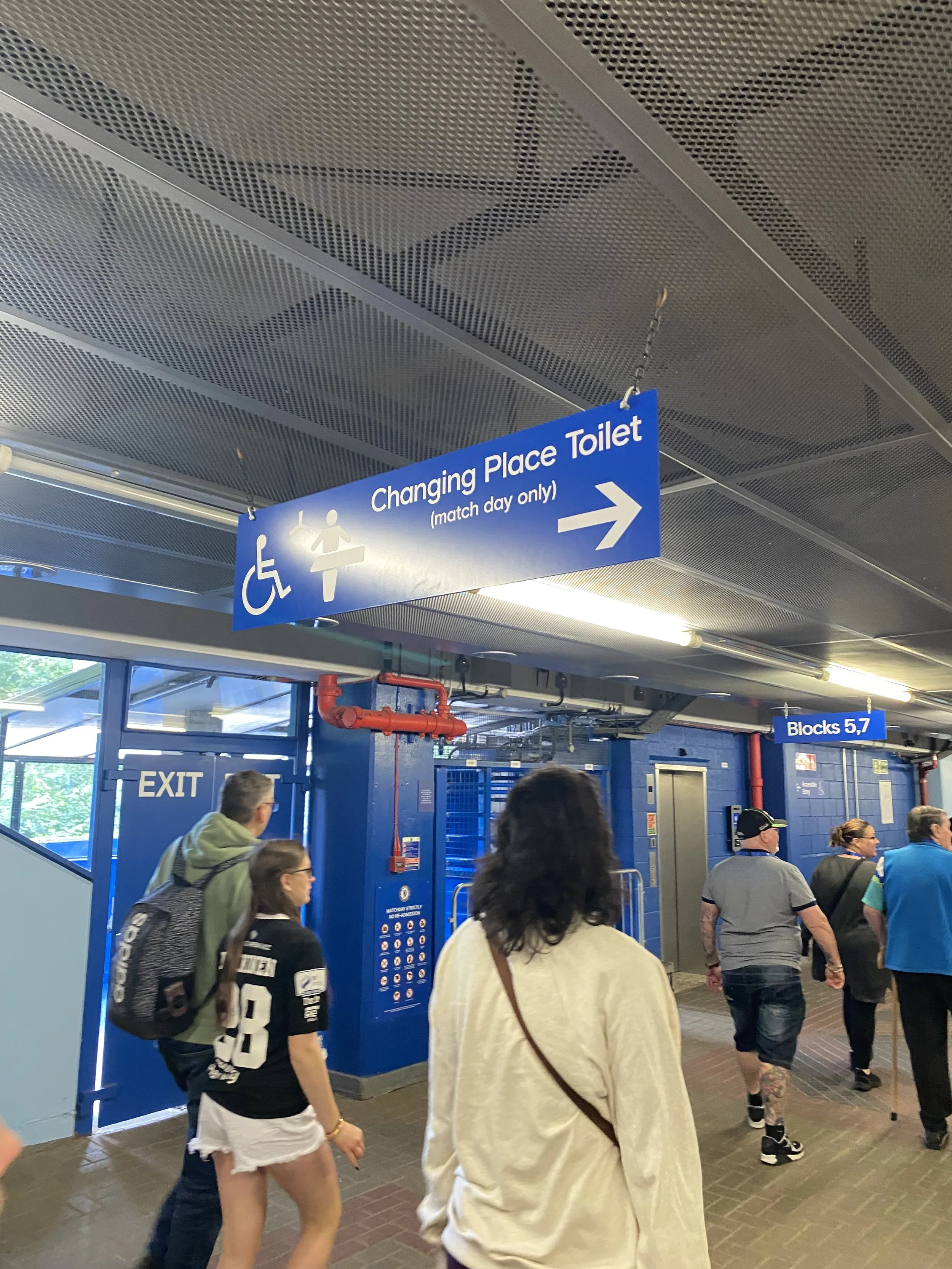 England London Chelsea Stadium Baby Changing Signage.jpeg