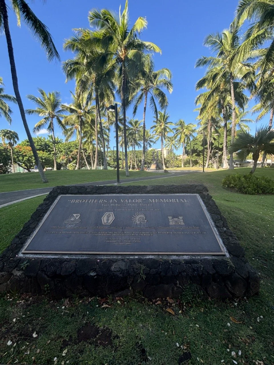 Waikiki Oahu Hawaii Brothers in Valor Memorial Park.jpeg