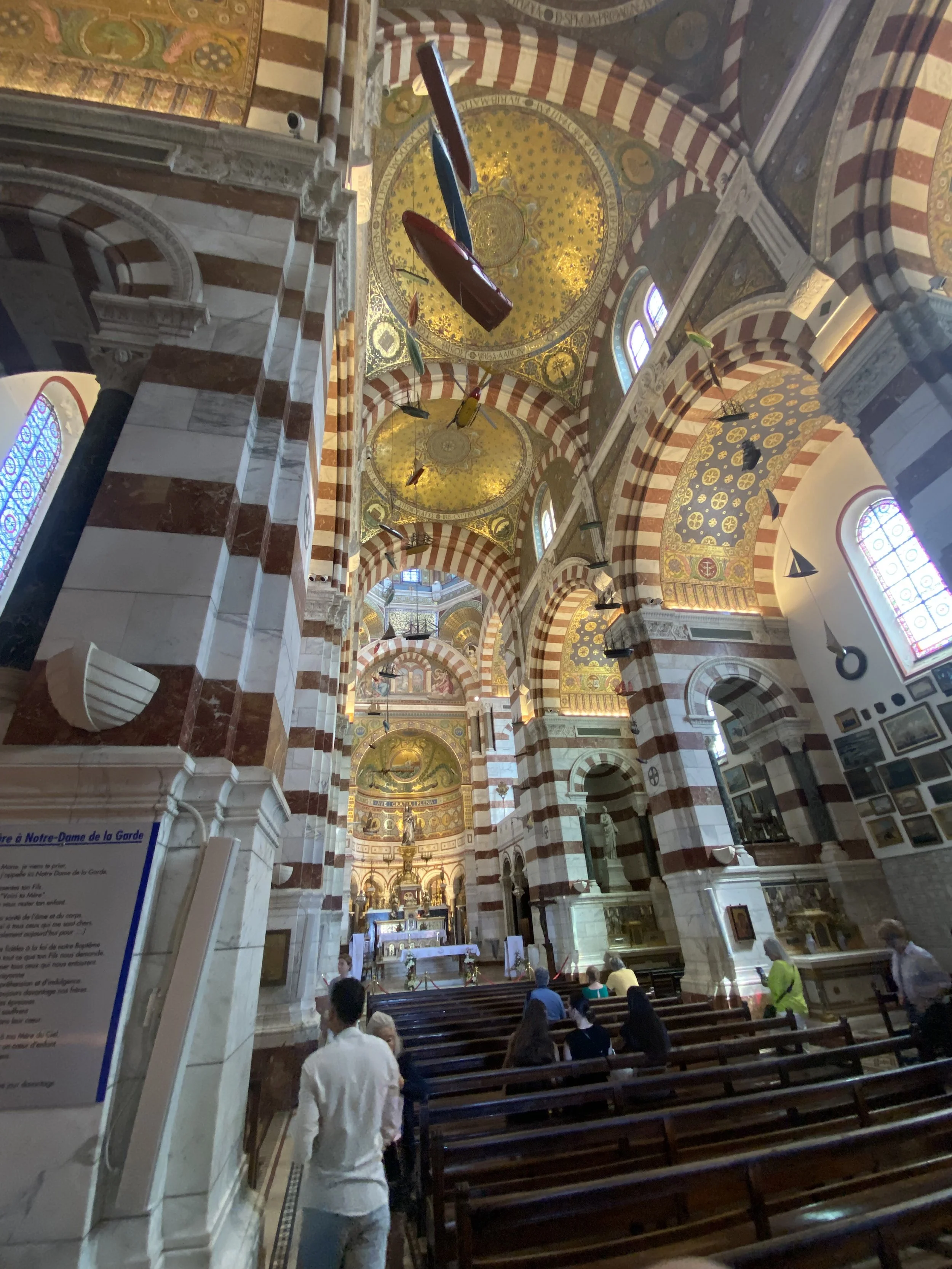France Marseille Sainte Marie Majeure Cathedral-Inside Dome.jpeg