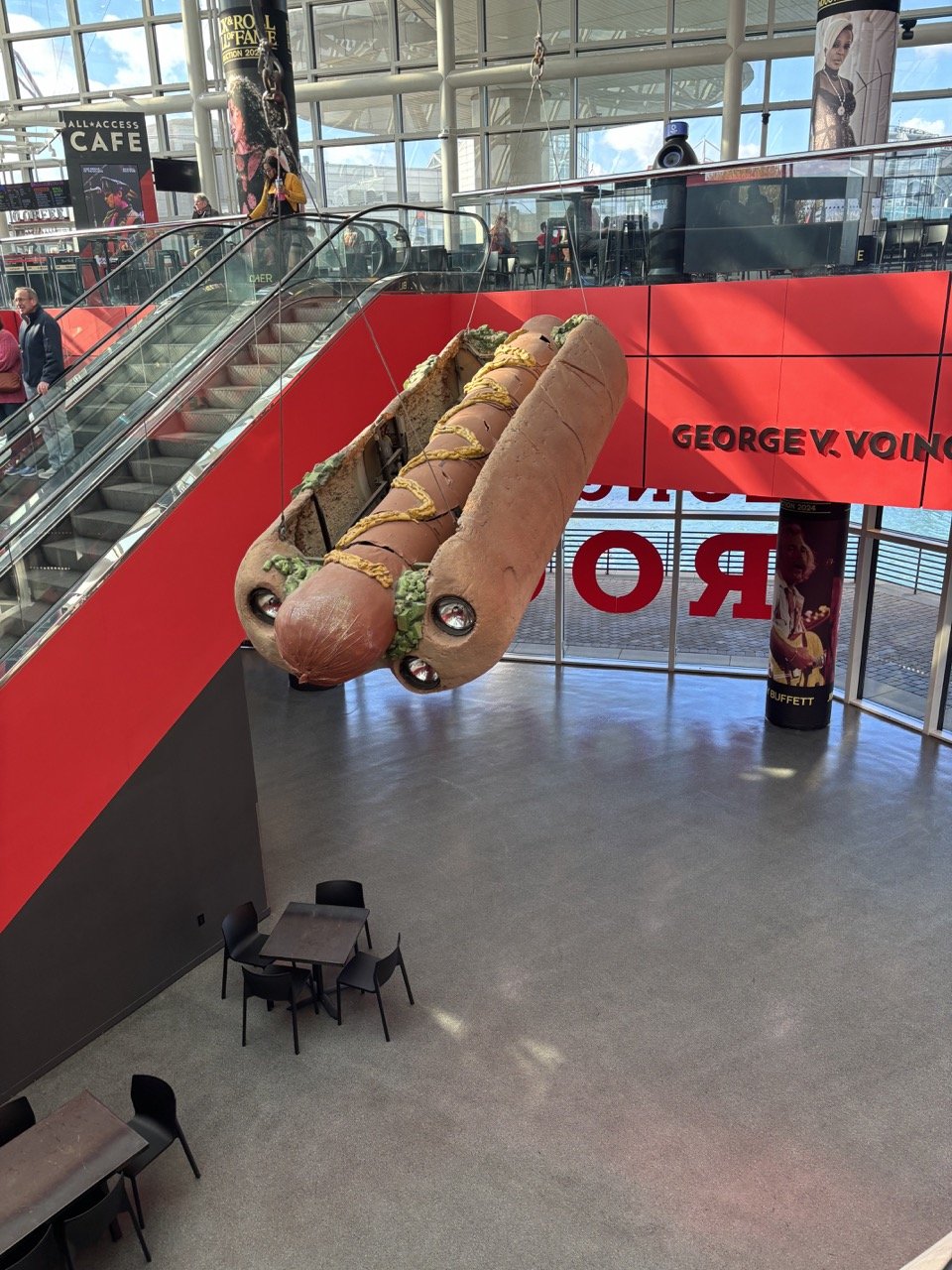 Cleveland Rock n Roll Hall of Fame Giant Hot Dog.jpeg