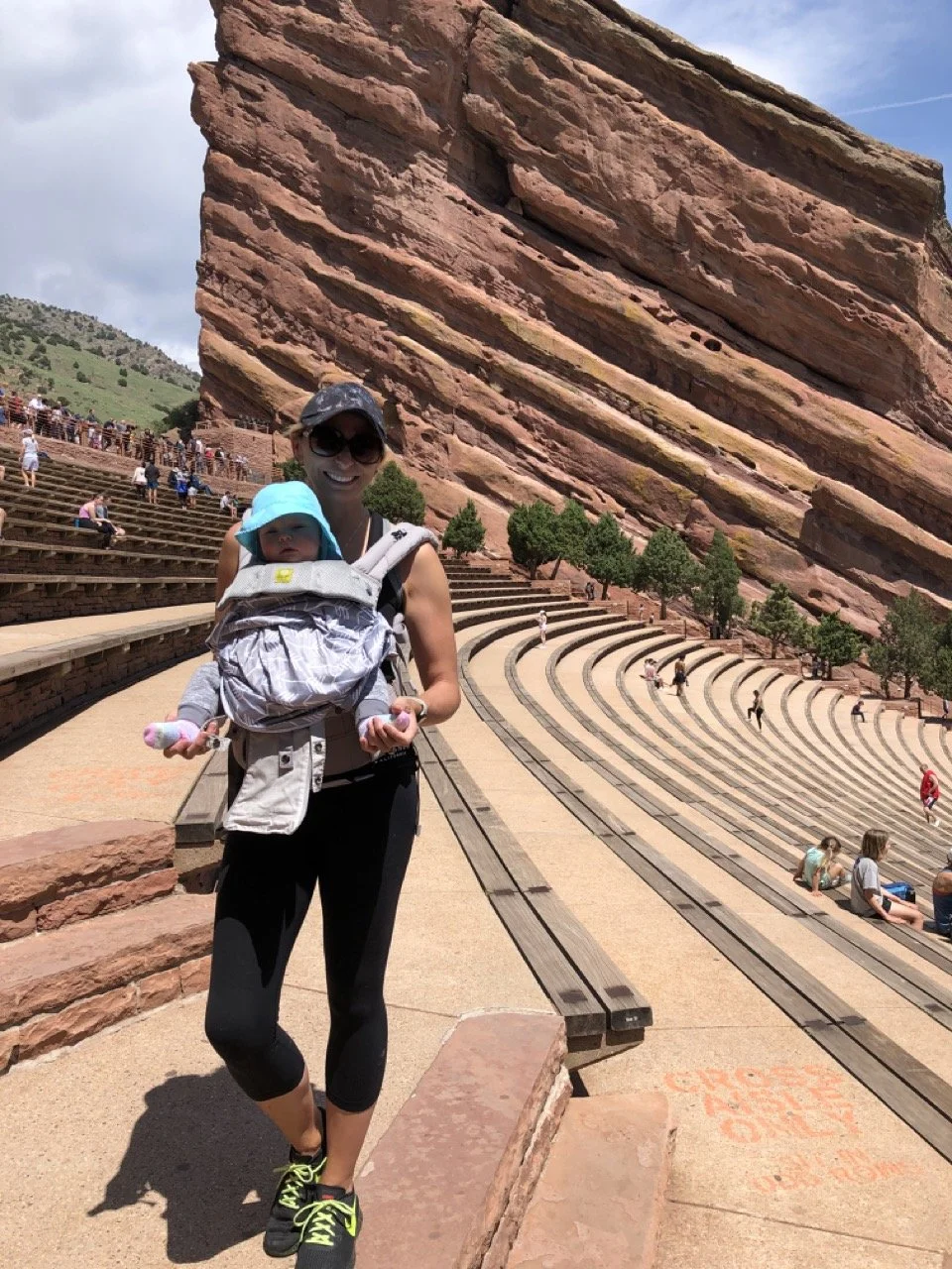 Red Rocks Amphitheater Illebaby Baby wearing.jpeg