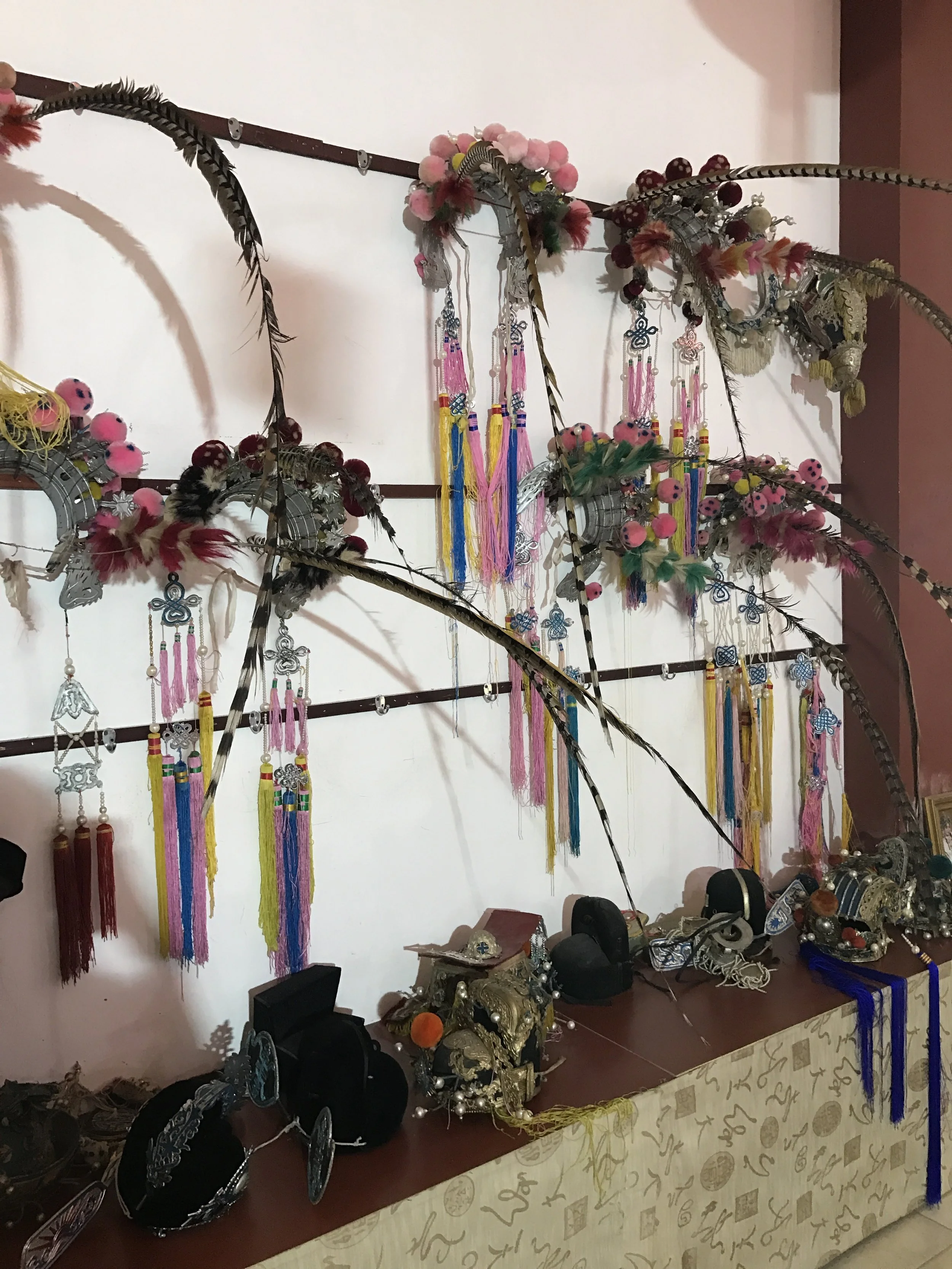 Chengdu China theater props costumes.JPG