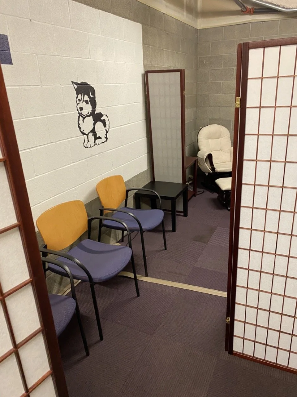 University of Washington Football Nursing Room