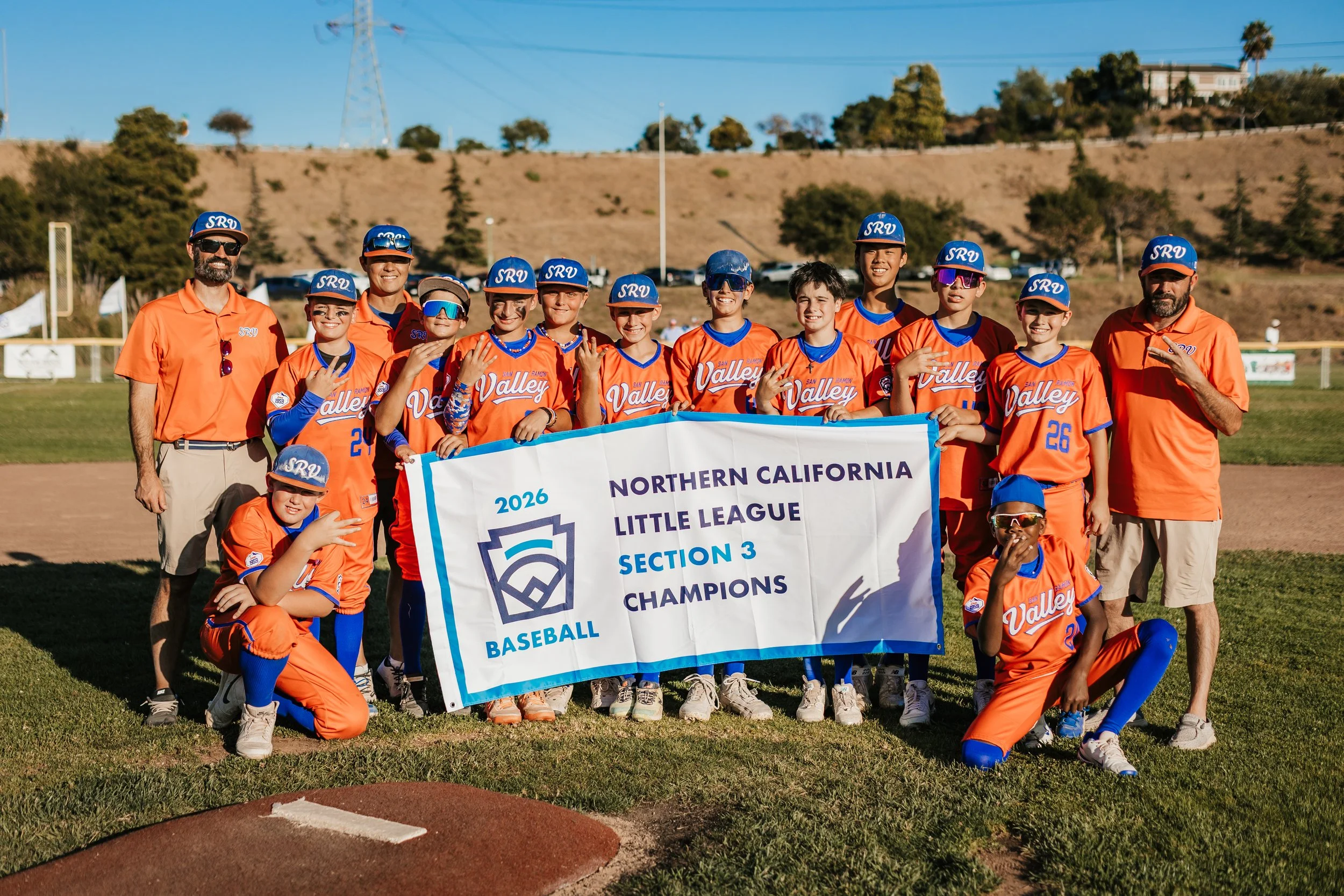 SRVLL 12’s Three-Peat as Section Champs; Third Straight State Appearance