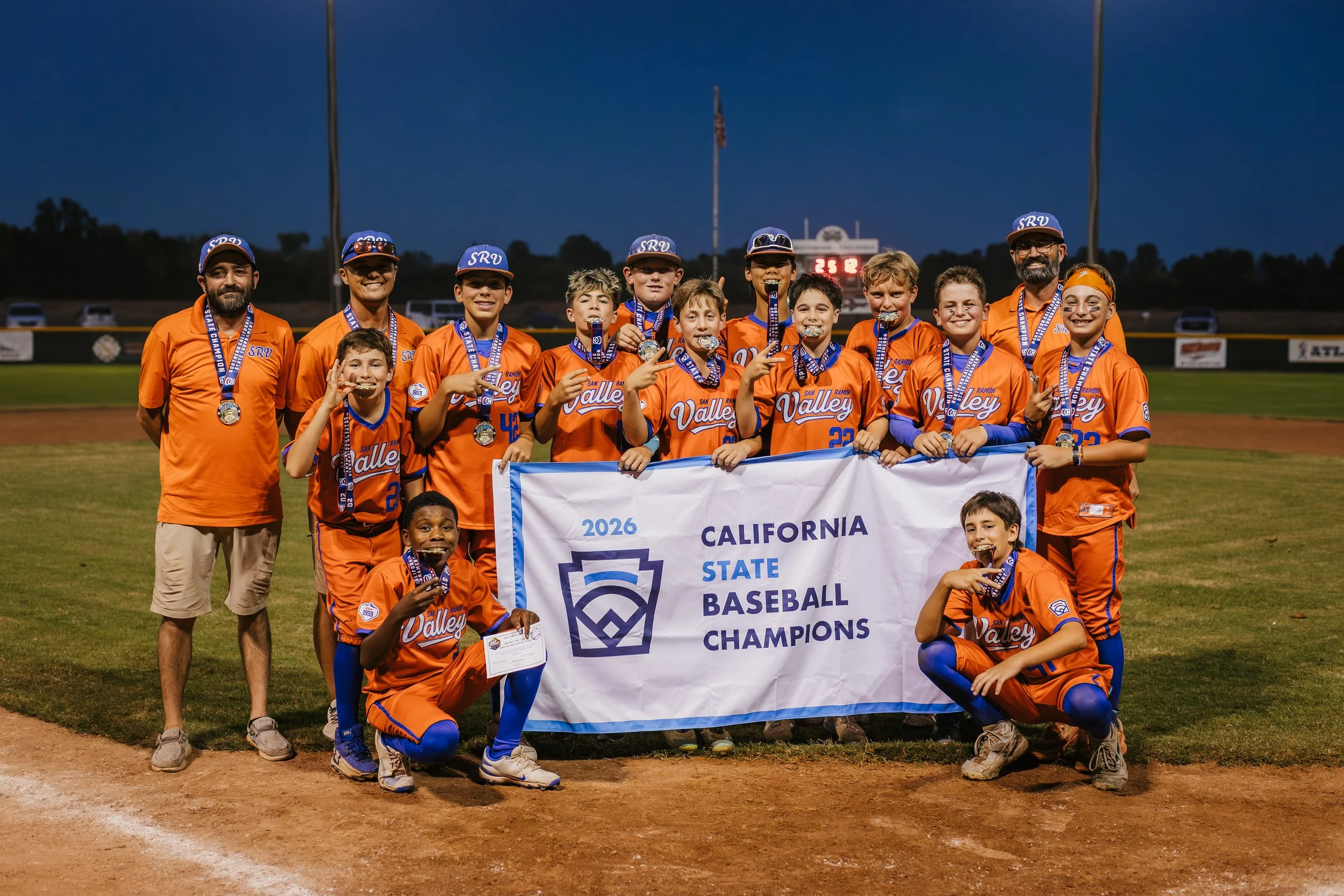 SRVLL 12’s Win NorCal State Championship; Advance to West Regionals on ESPN