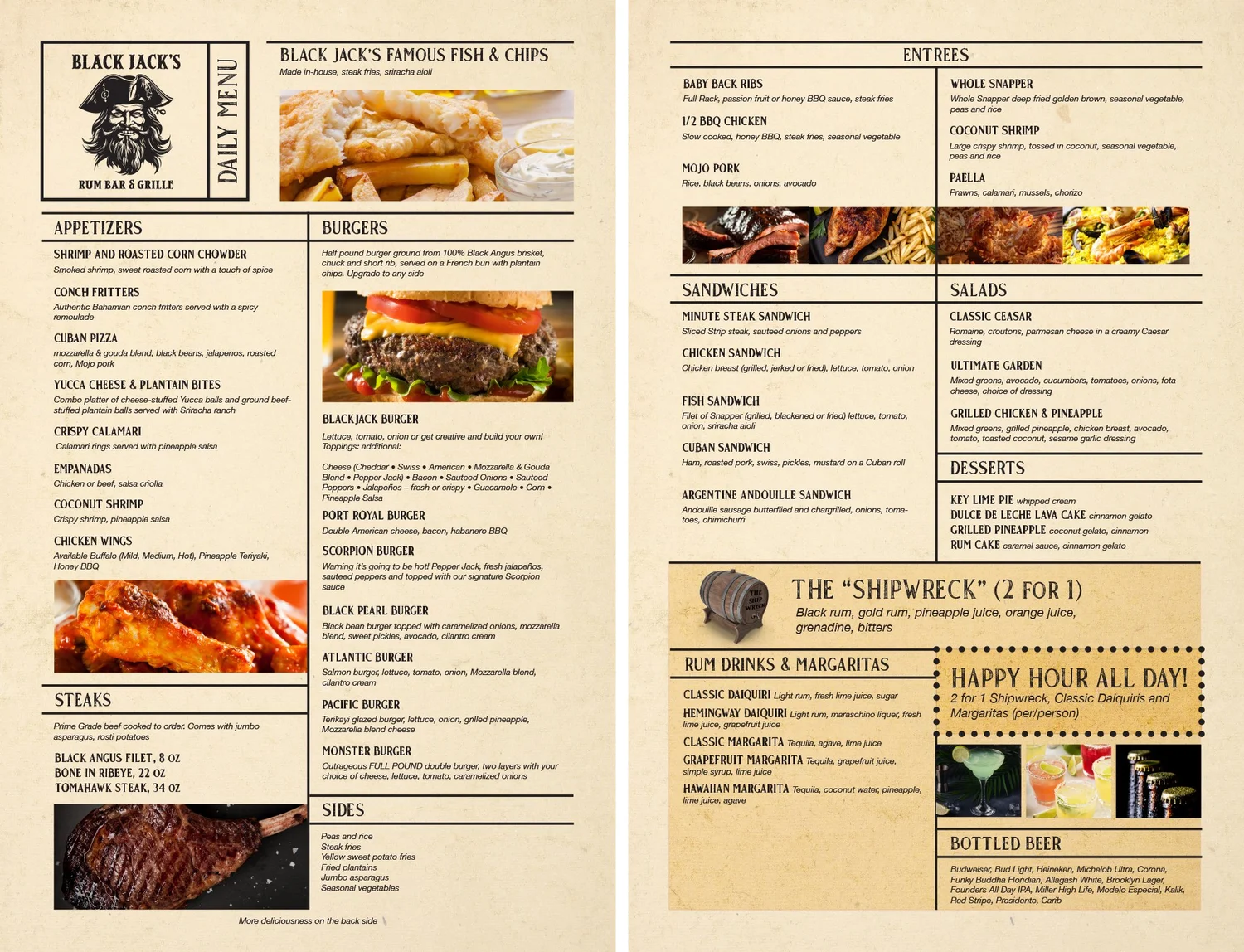 Black Jack's Rum Bar & Grille