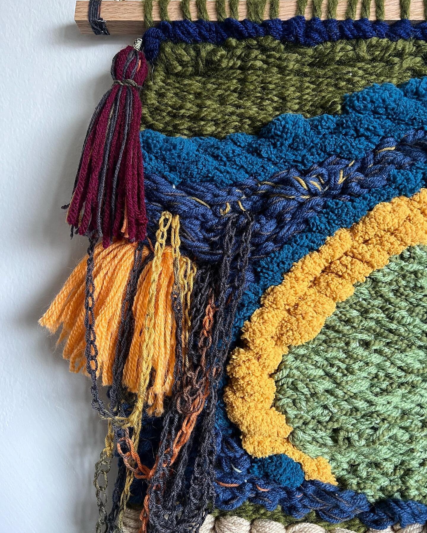 &ldquo;Movements&rdquo;.
18&rdquo; x 30&rdquo;.
Acrylic Yarn, Wool, Roving, Chenille. Oak.
2023. 

AVAILABLE

This piece is going to be displayed at the @sitarartscenter for their 13th Annual Juried Exhibition. The reception is on March 2nd 2023 at 7