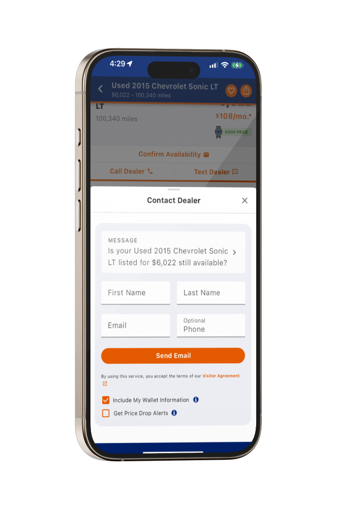 Mobile App : Autotrader — Andres Fabian