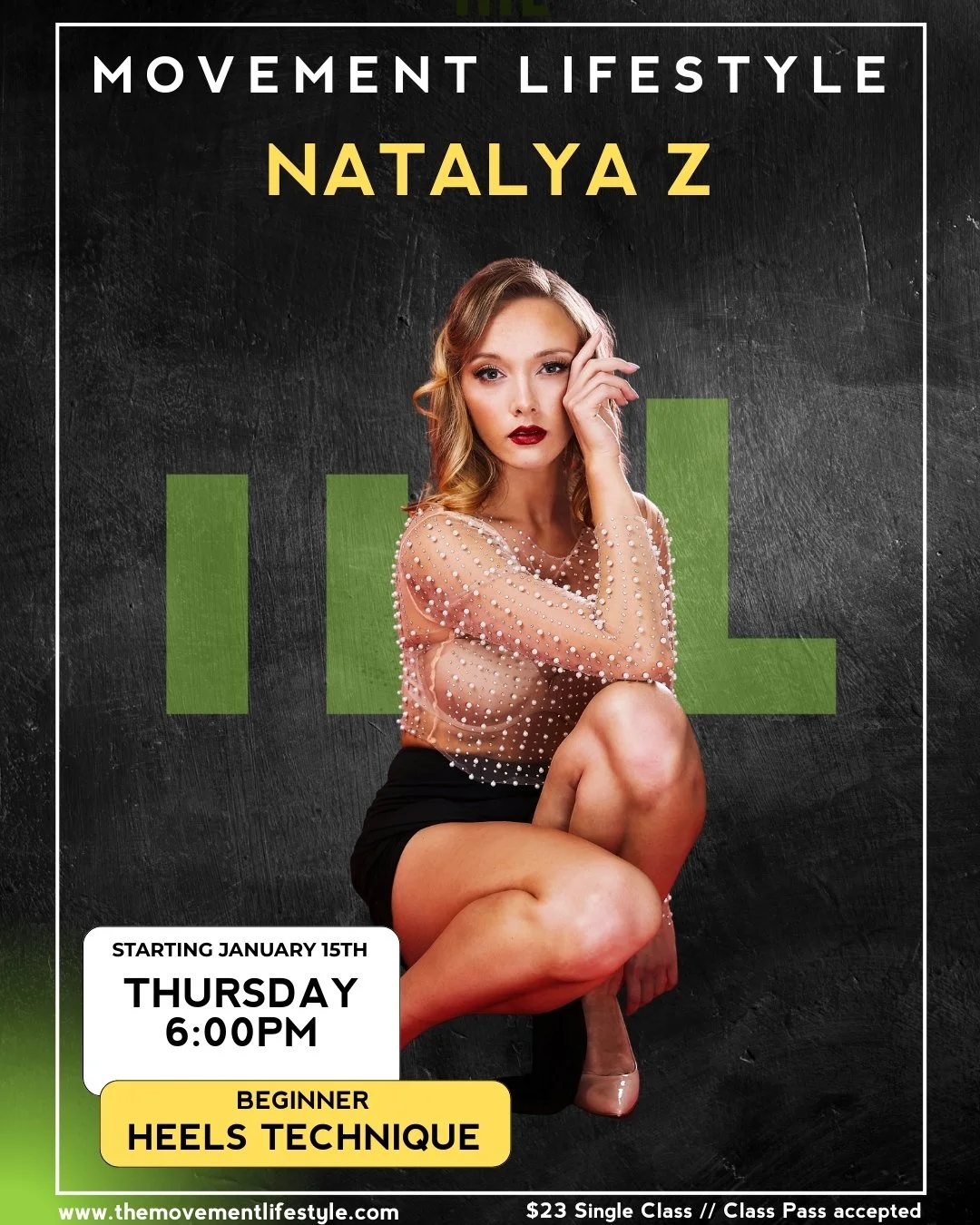 ZTHEORY LA Heels Class Movement Lifestyle