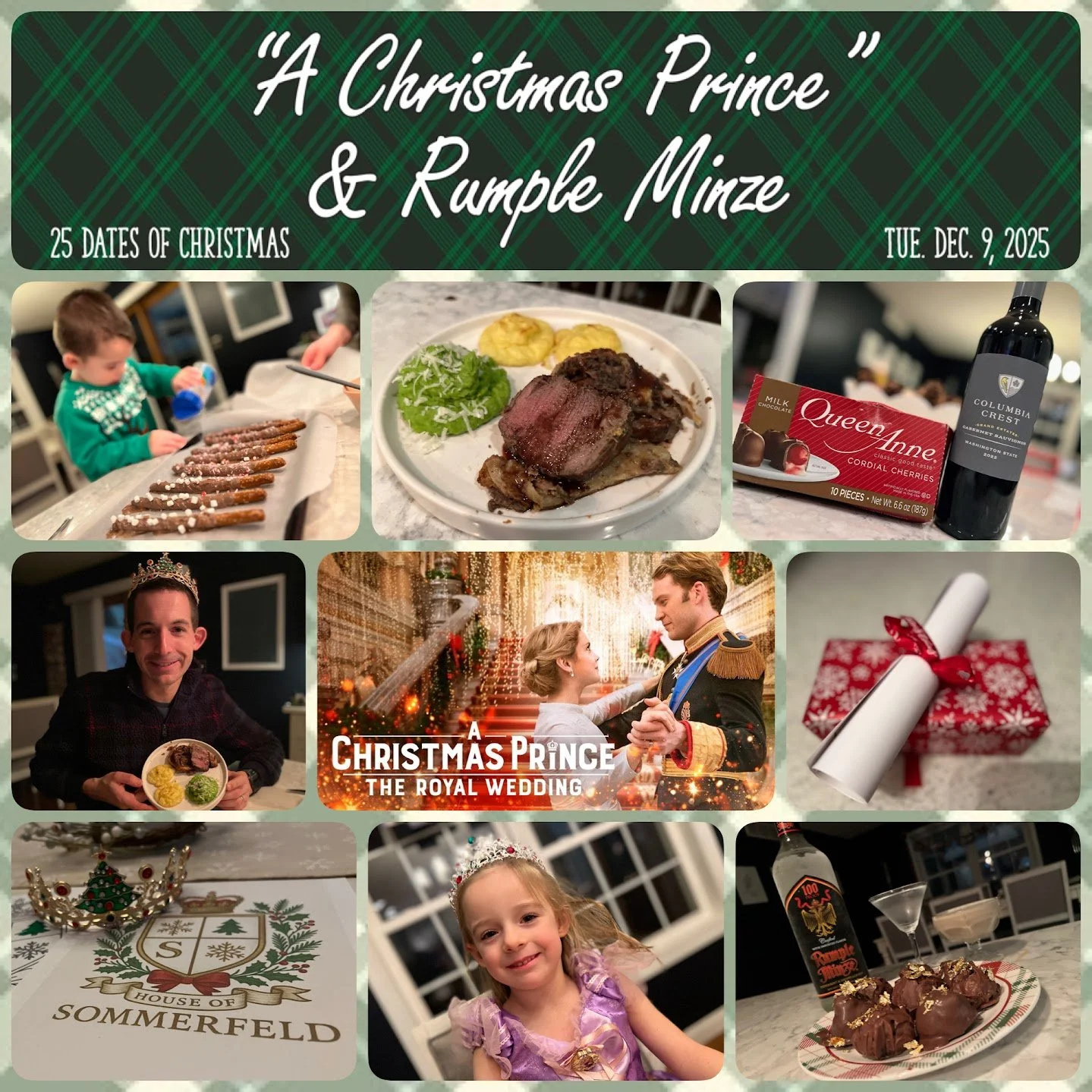 “A Christmas Prince” &amp; Rumple minze