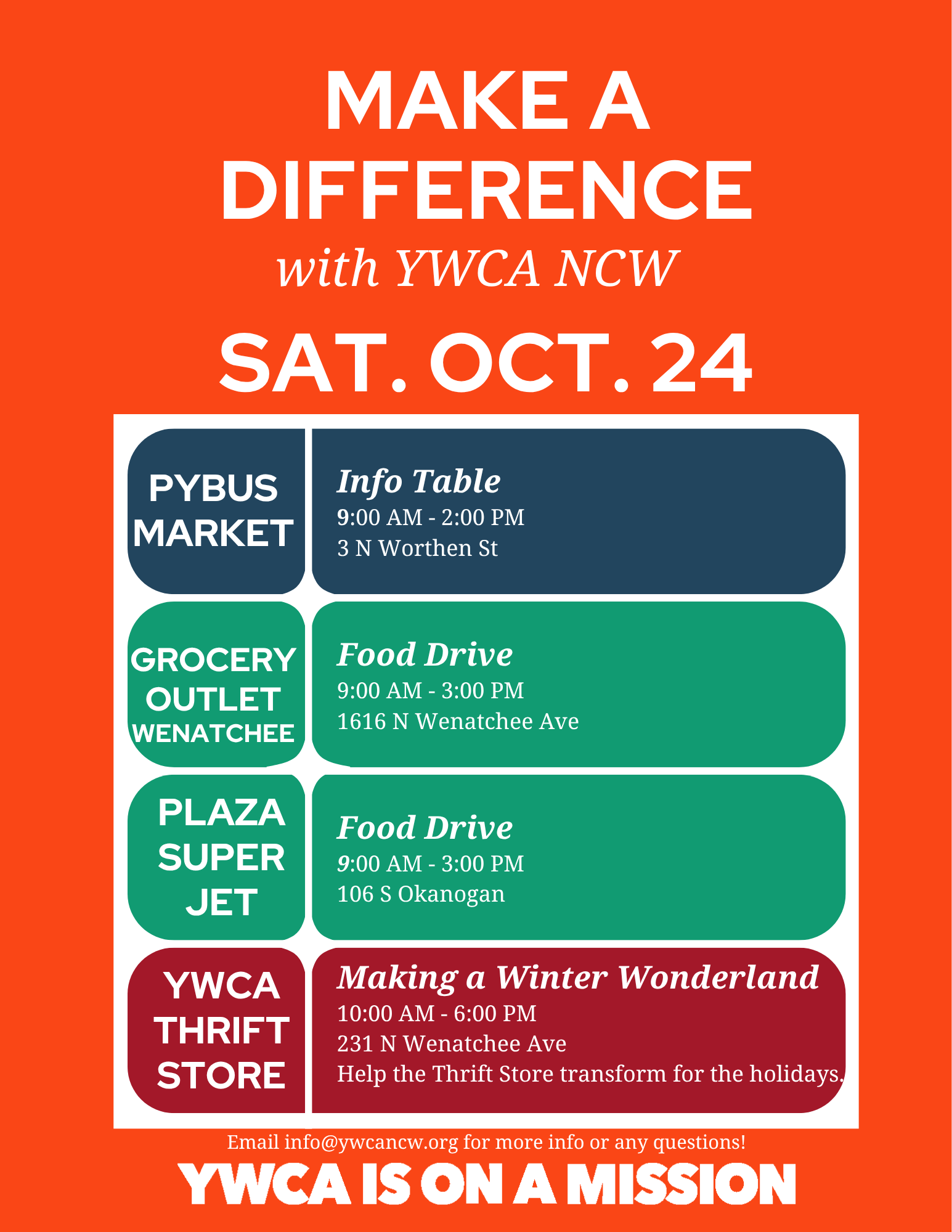 MDD - Make a Difference Day