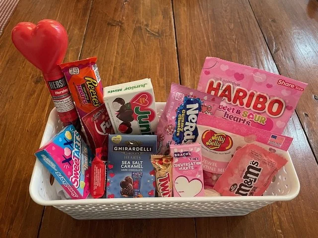 Valentine Candy Basket