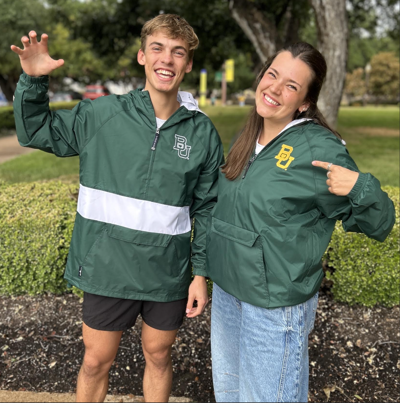 PRE-ORDER.....BU Unisex Lined Anorak/Rain Jacket Pullover-OFFICIALLY LICENSED!