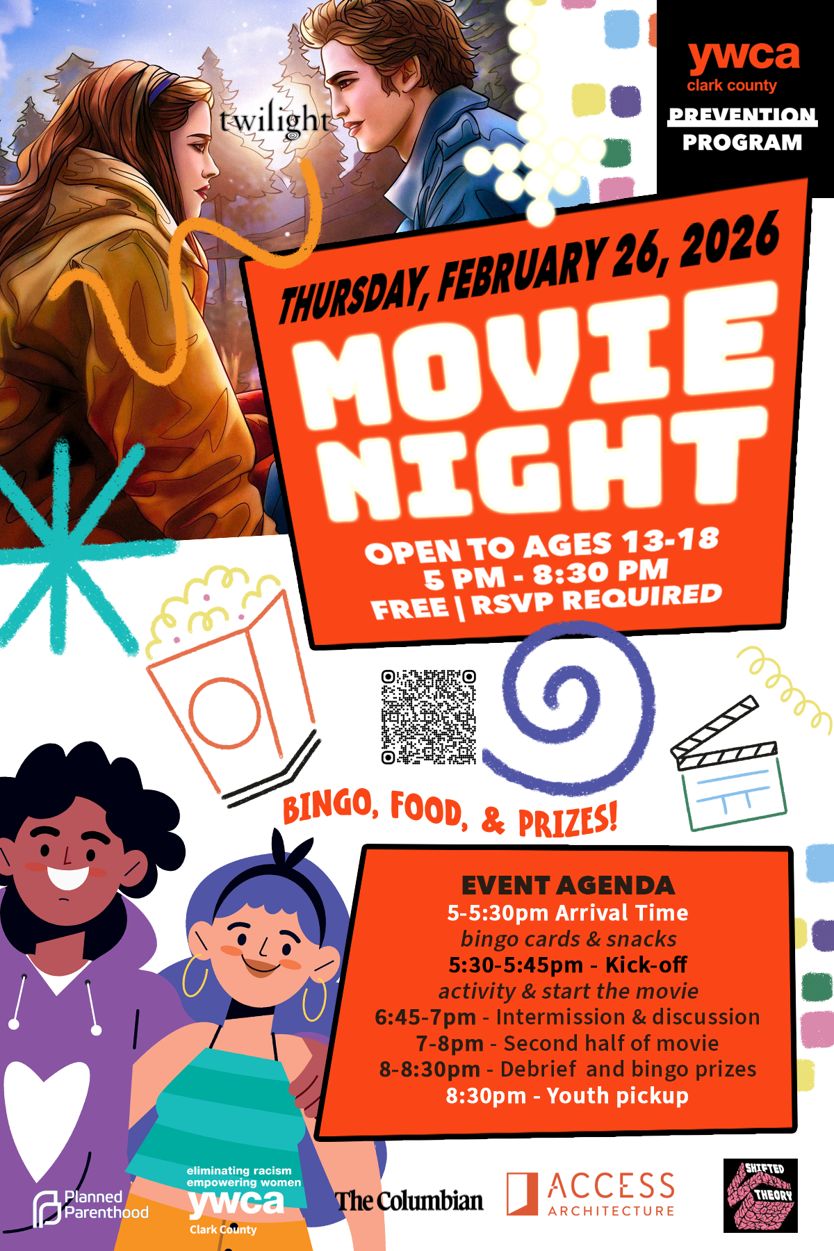 Teen Dating Violence Awareness Month Movie Night