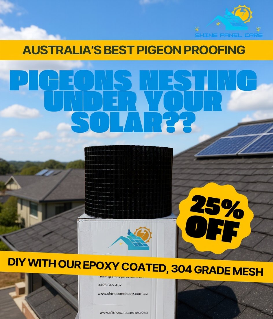 30m | Solar Panel Bird Proofing Kit