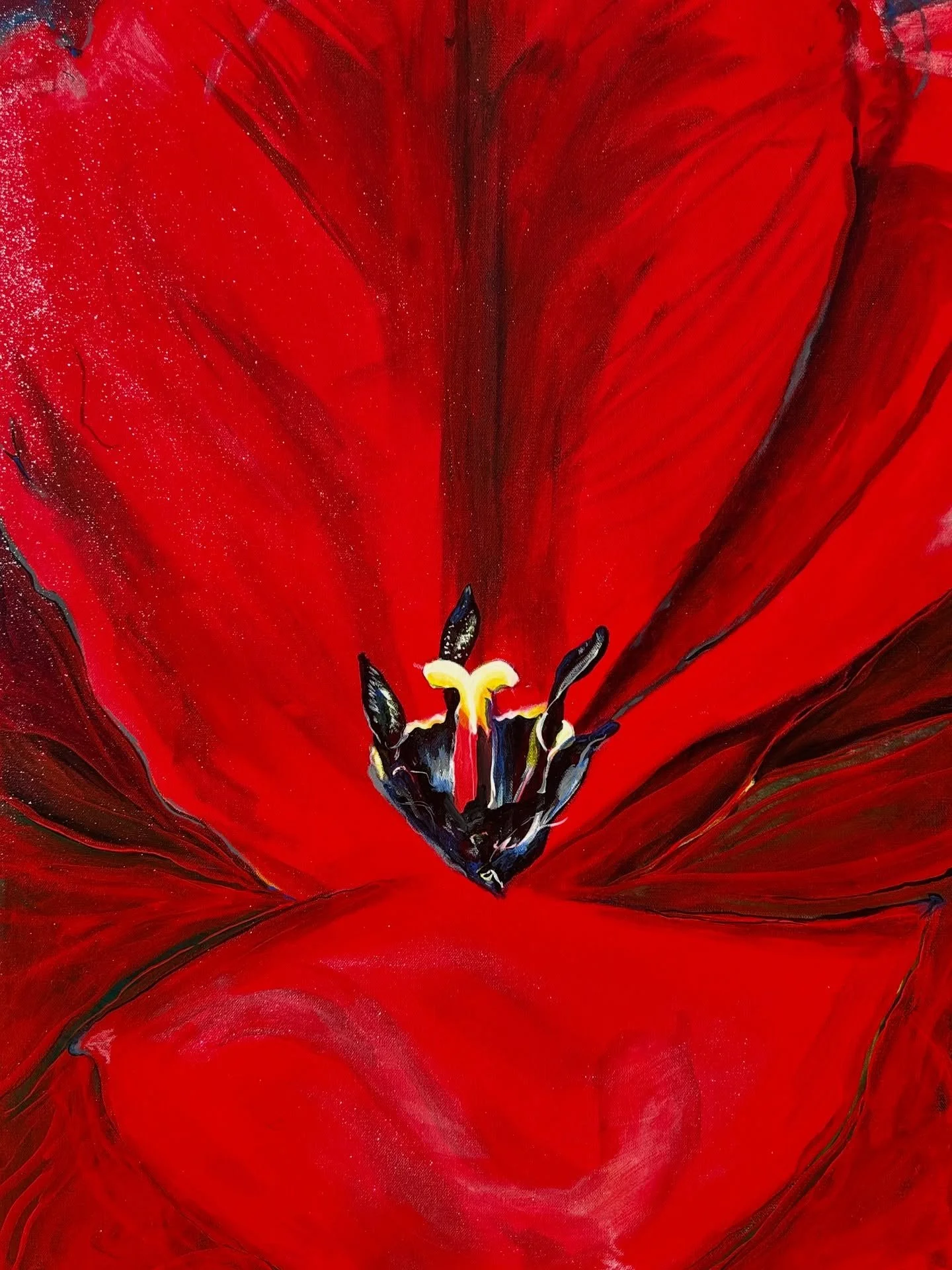 I&rsquo;m delighted to share my painting &ldquo;Big Red&rdquo; was accepted into the 53rd Annual Mark Twain Library Art Show! 

📅Preview Reception &amp; Silent Auction: Friday, December 5, 7&ndash;10pm
📅Gallery Exhibition: December 6&ndash;14
📅Clo