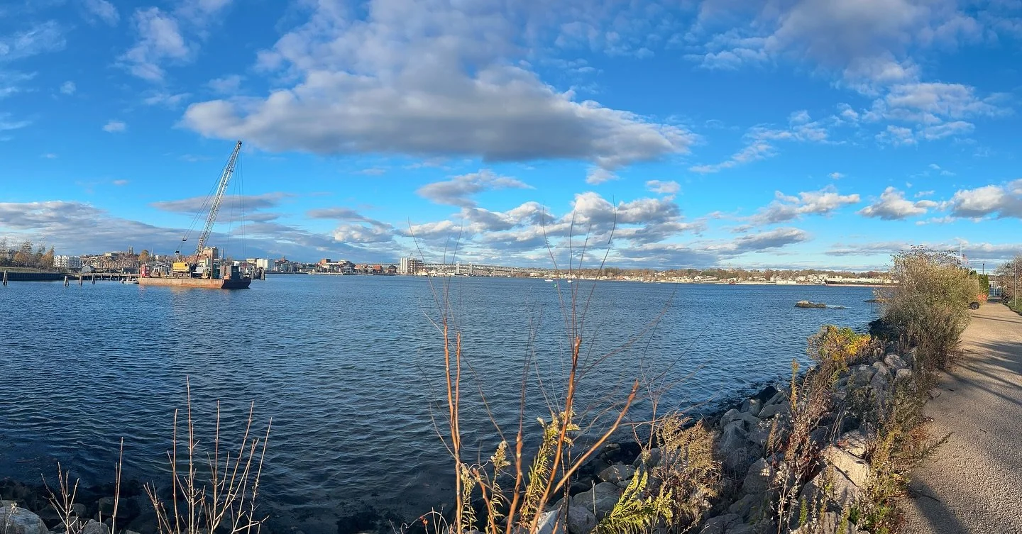 Beautiful November skies in New London today