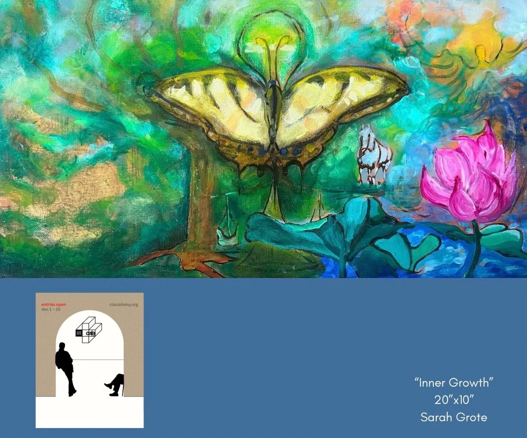 Next month!  My painting &ldquo;Inner Growth&rdquo; will be in the CAFA+ Members 2026 Exhibition at Westerly Library Hoxie Gallery!  Show dates are January 9 thru 29, 2026. Looking forward to this fabulous show, and first time at this gallery!

https