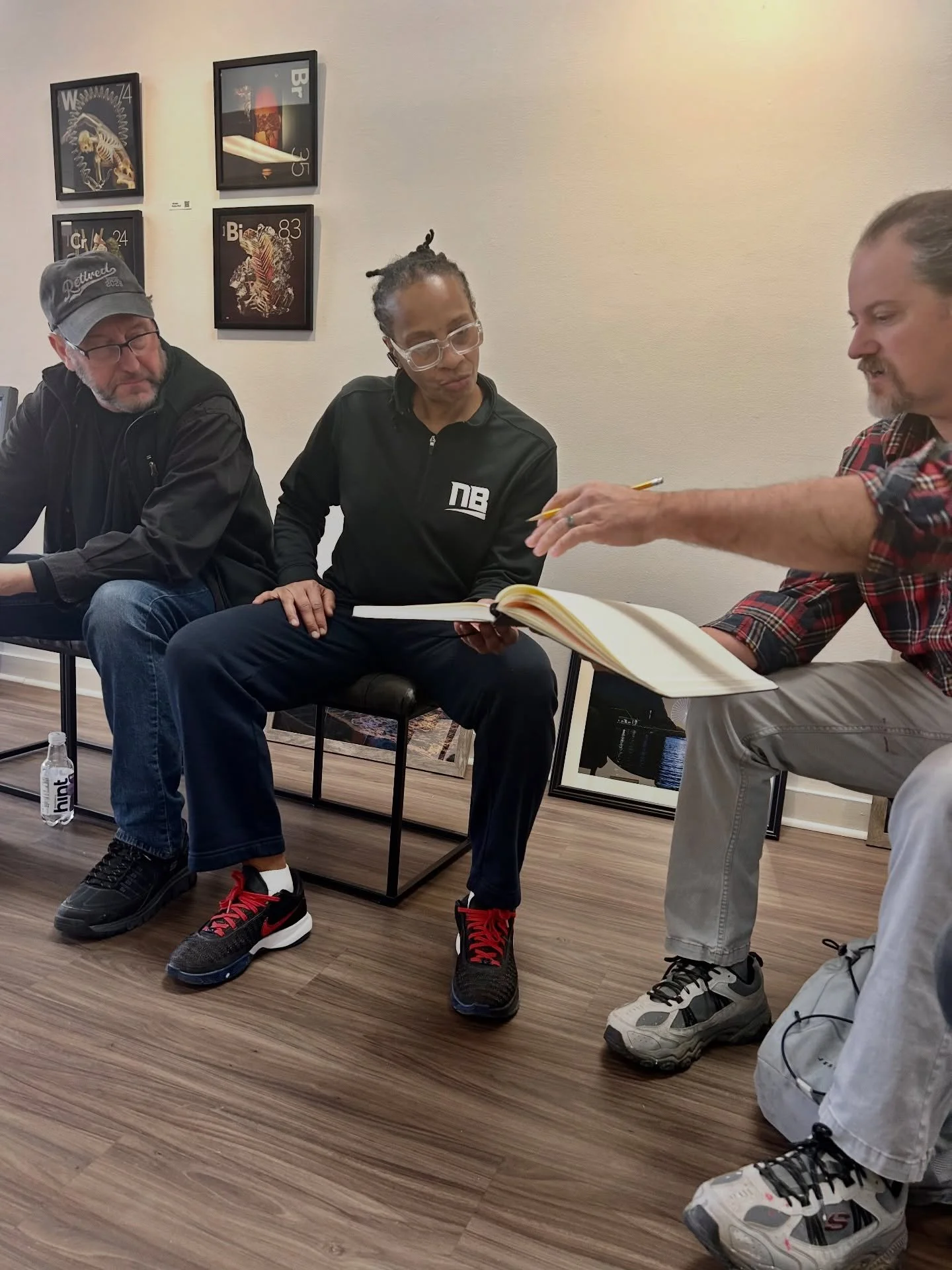 Momentum is building! Yesterday morning was all about logistics, sketches, timelines, and shared excitement for an upcoming creative mural project led by Adrian Elliott!  So excited to make this concept a reality this year with such incredible, award