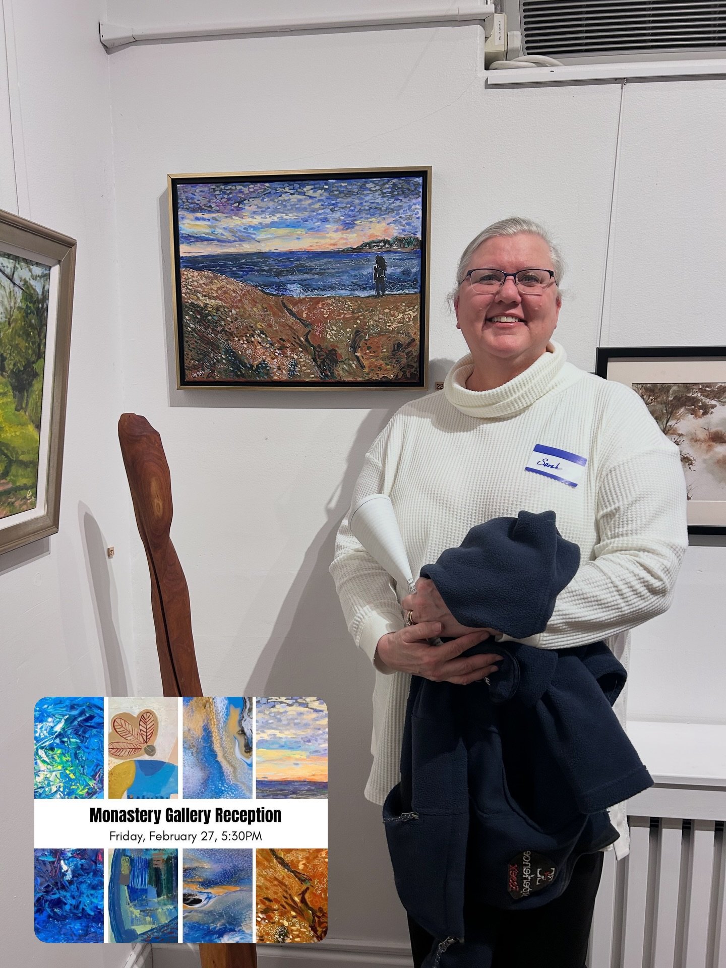 Wonderful opening reception for the Monastery Gallery of Art&rsquo;s latest show, &ldquo;Pilgrims of Hope&rdquo; on Friday! So grateful to have my painting &ldquo;Wanderlust&rdquo; included among such inspiring work.

🗓️ On view January 12 &ndash; A