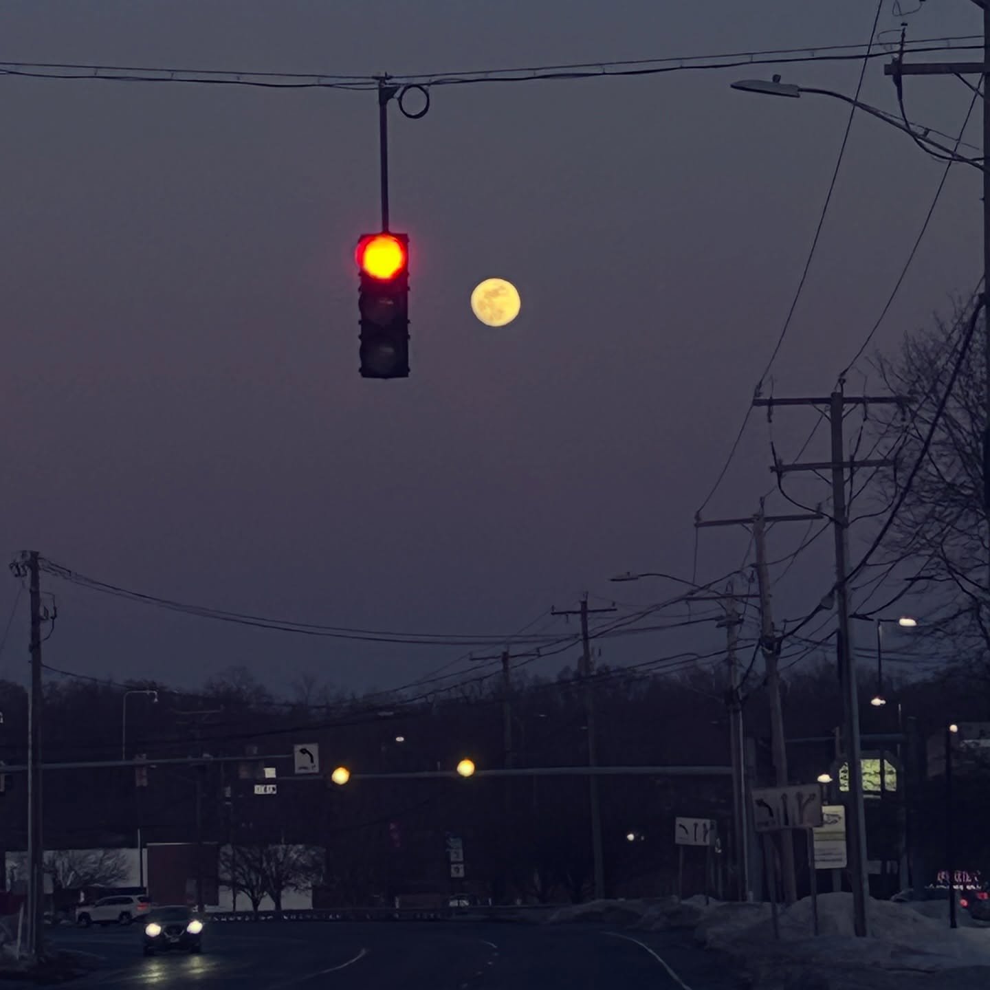 Bright lights 🚦🌝🚖