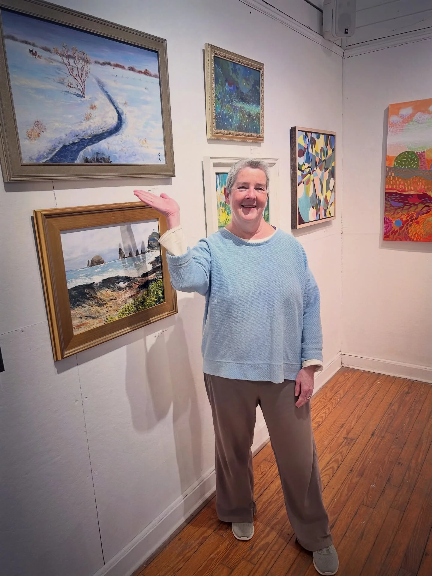 Kate Emery&rsquo;s wonderful artist talk for CWA&rsquo;s 2026 Annual Members&rsquo; Juried show today!

@kateemeryart 
@ctwomenartists 
@artleagueofnewbritain