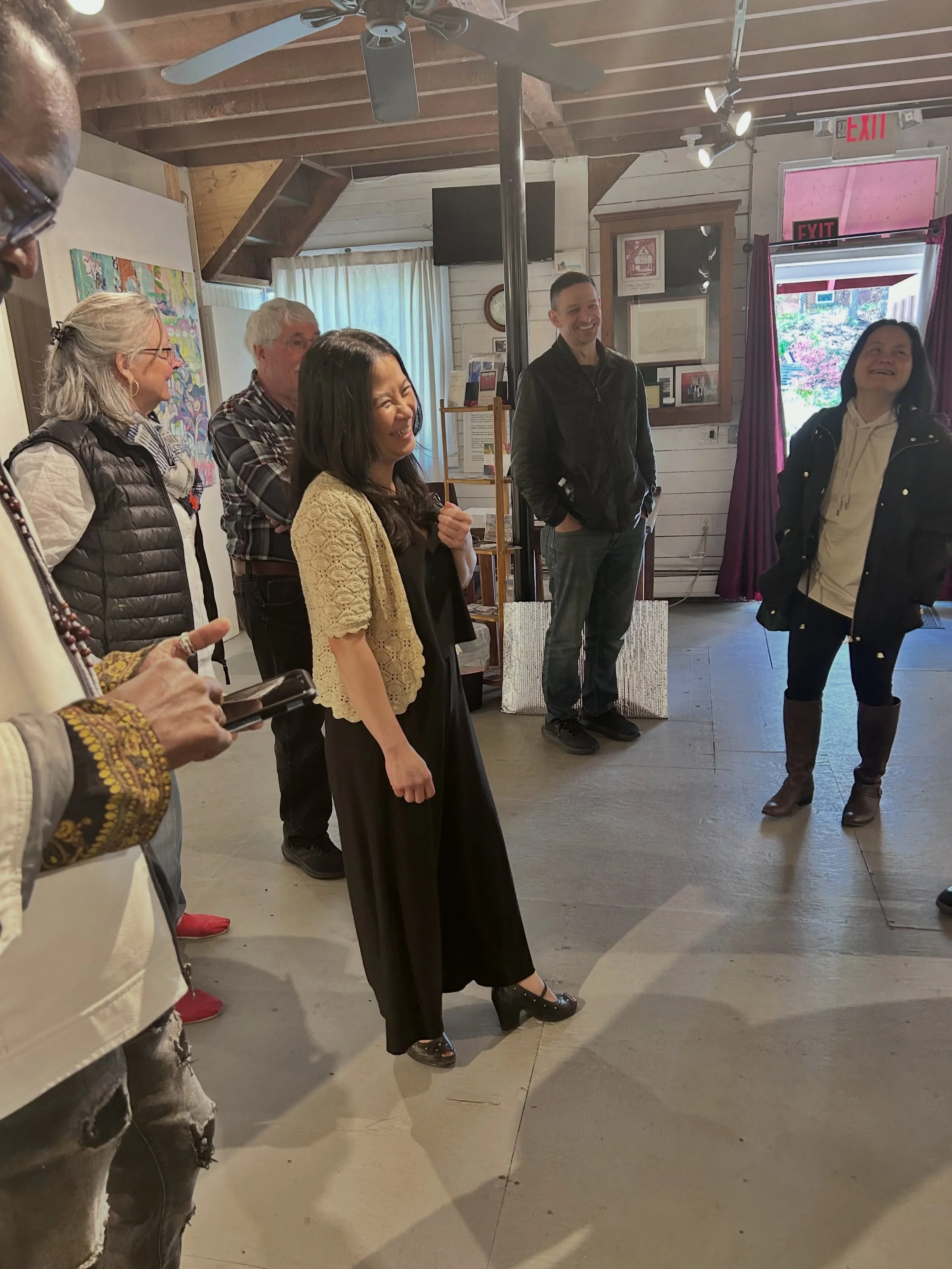 Absolutely fantastic CWA Artist Talk with the incredible duo, Cynthia Cooper and Quyen Phan today!  Thank you both so much!! 🤩🌟❤️

@see.y.cooper @quyen_n_phan