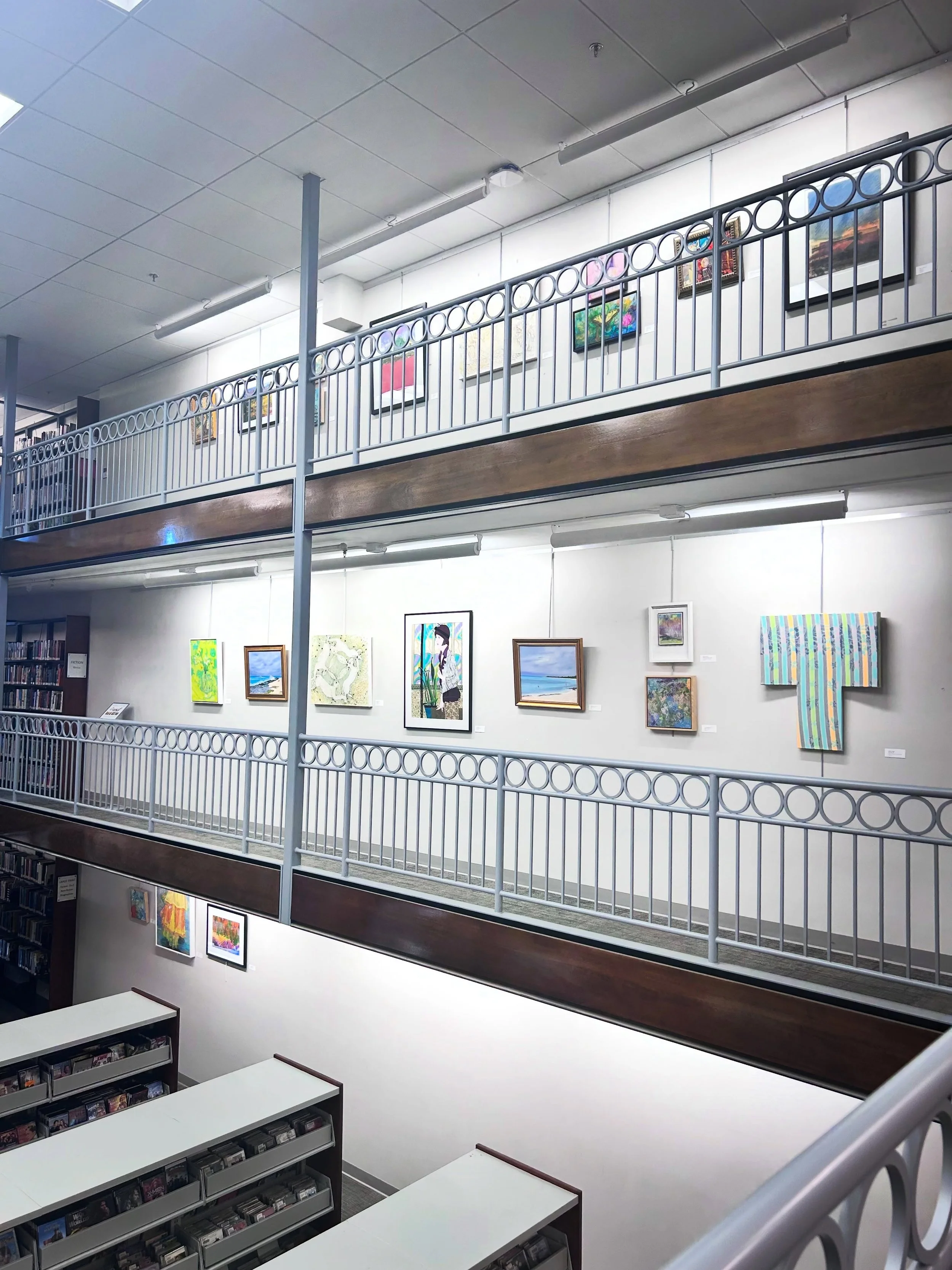 Now thru the end of June - The CWA Council Show!  A beautiful display of artwork by the council members.  Check it out! 🎨🖼️📸