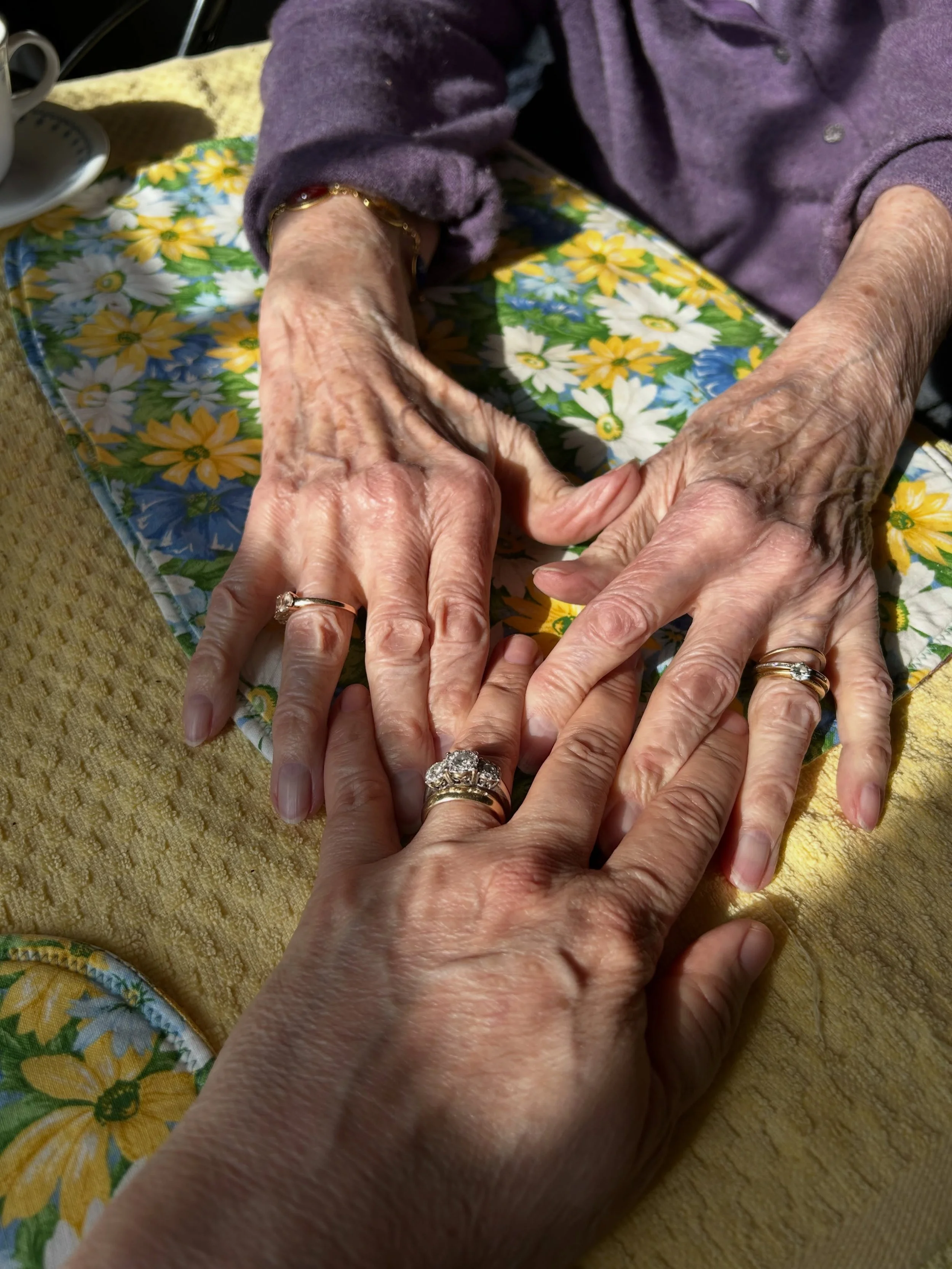 Before I ever learned how to create, I was created by her, with love, patience, sacrifice, and strength. I understand more deeply every year.

No matter how much time passes, there&rsquo;s something grounding about her hands in mine. A quiet reminder