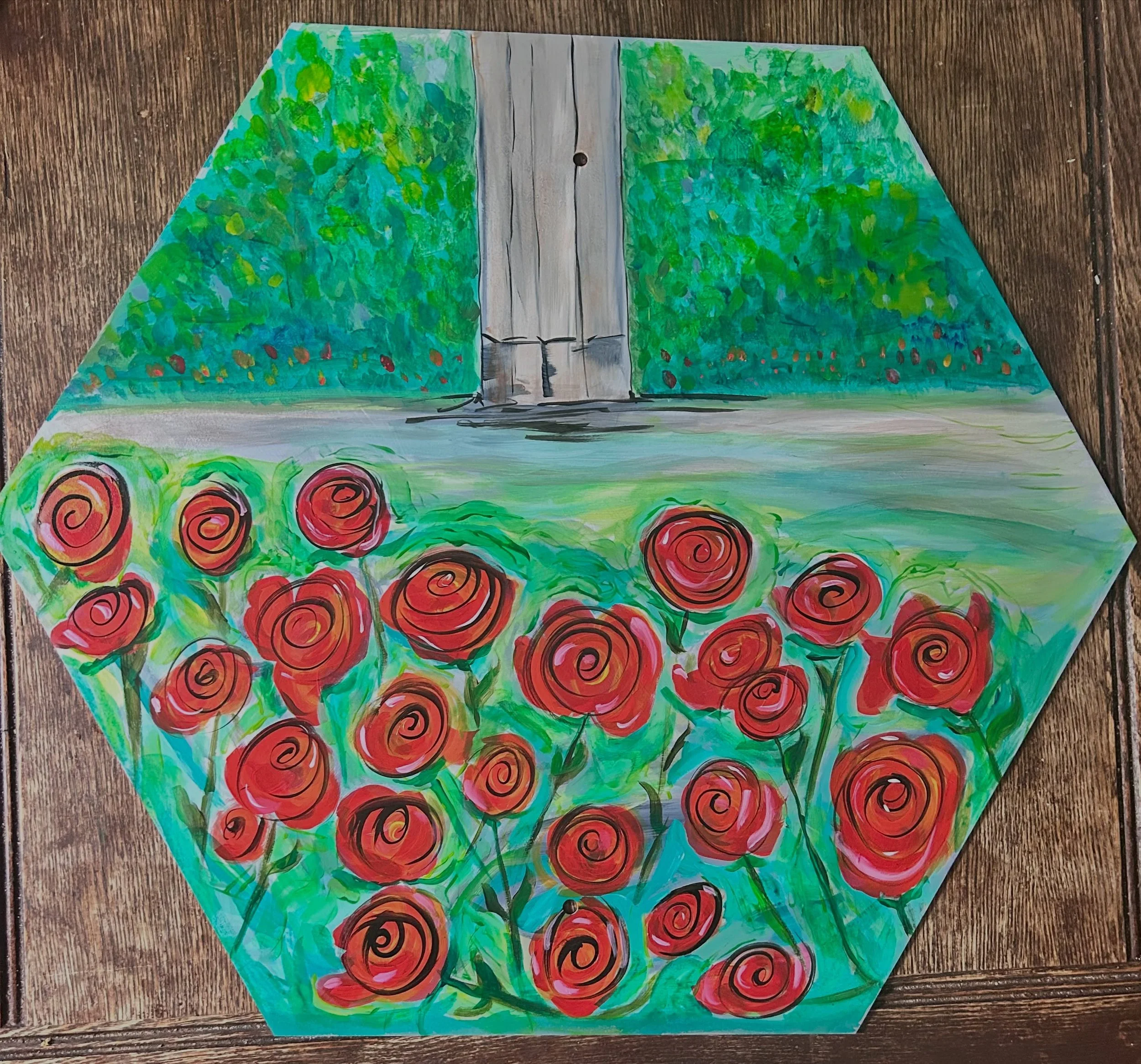 I&rsquo;m truly honored to be part of the NHS-Gallery 66 Gallery Project with my fellow phenomenal artists!  My hexagon, entitled &ldquo;Walnut Hill Park Roses&rdquo; will be part of this mural installation in downtown New Britain. 

Mark your calend