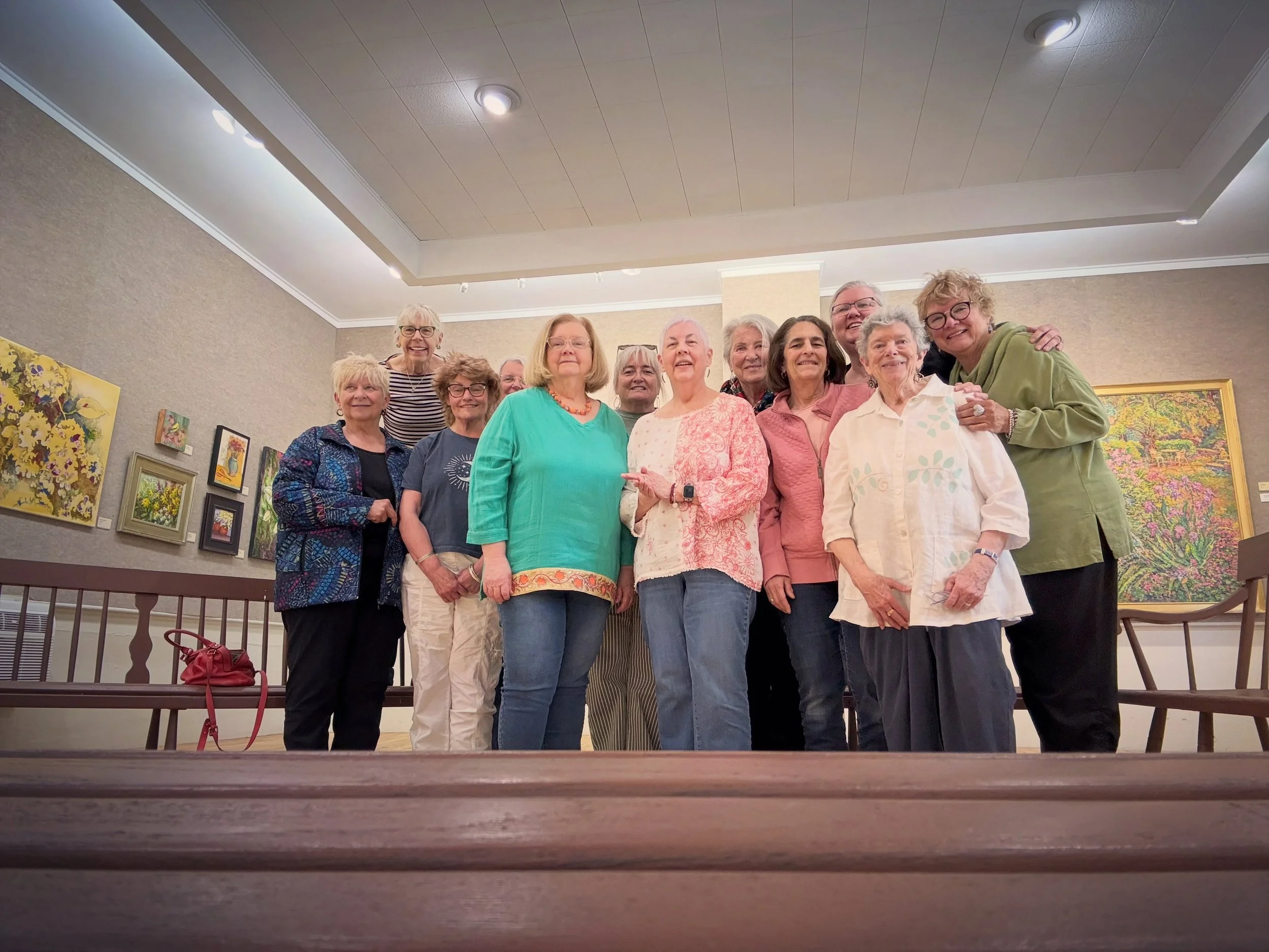 Today was CWA&rsquo;s first Artist Circle, a monthly gathering designed to foster conversation, artistic exchange, and meaningful connections among CWA members.  We enjoyed our conversations at Essex Art Association along with the current Spring Juri