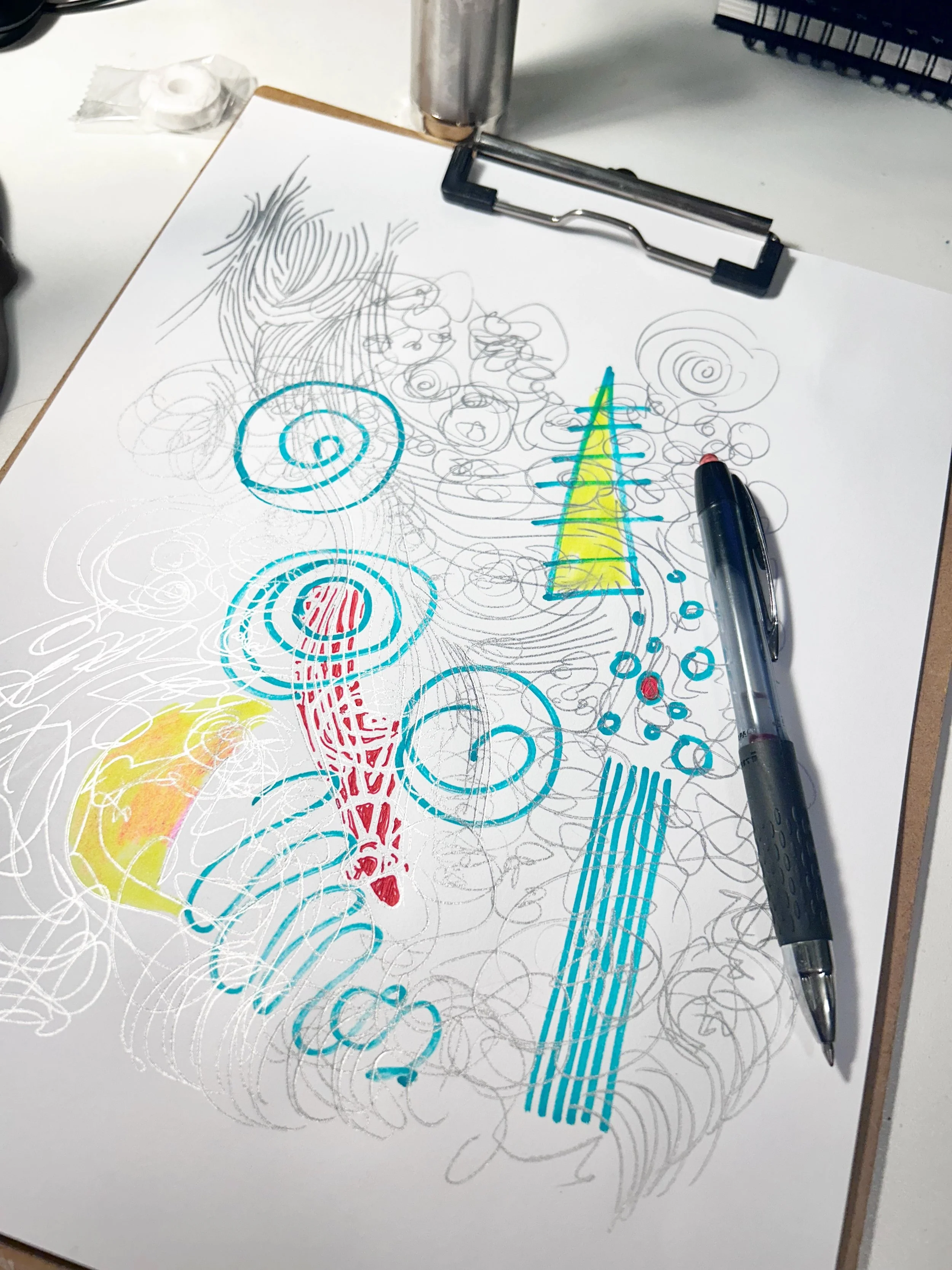 Sometime you just gotta doodle it out.