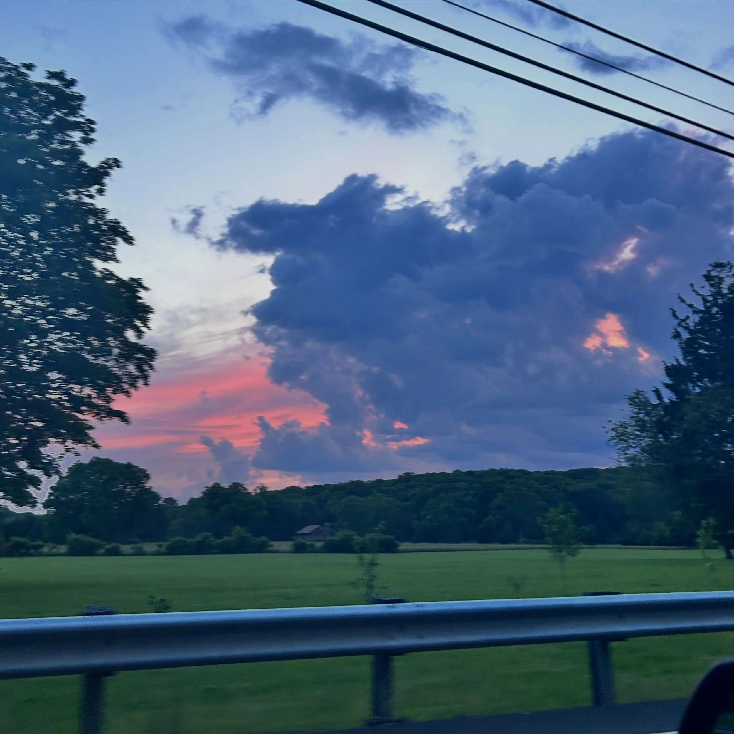 Last night&rsquo;s dramatic sky was a sight to behold!🤩 #nofilter