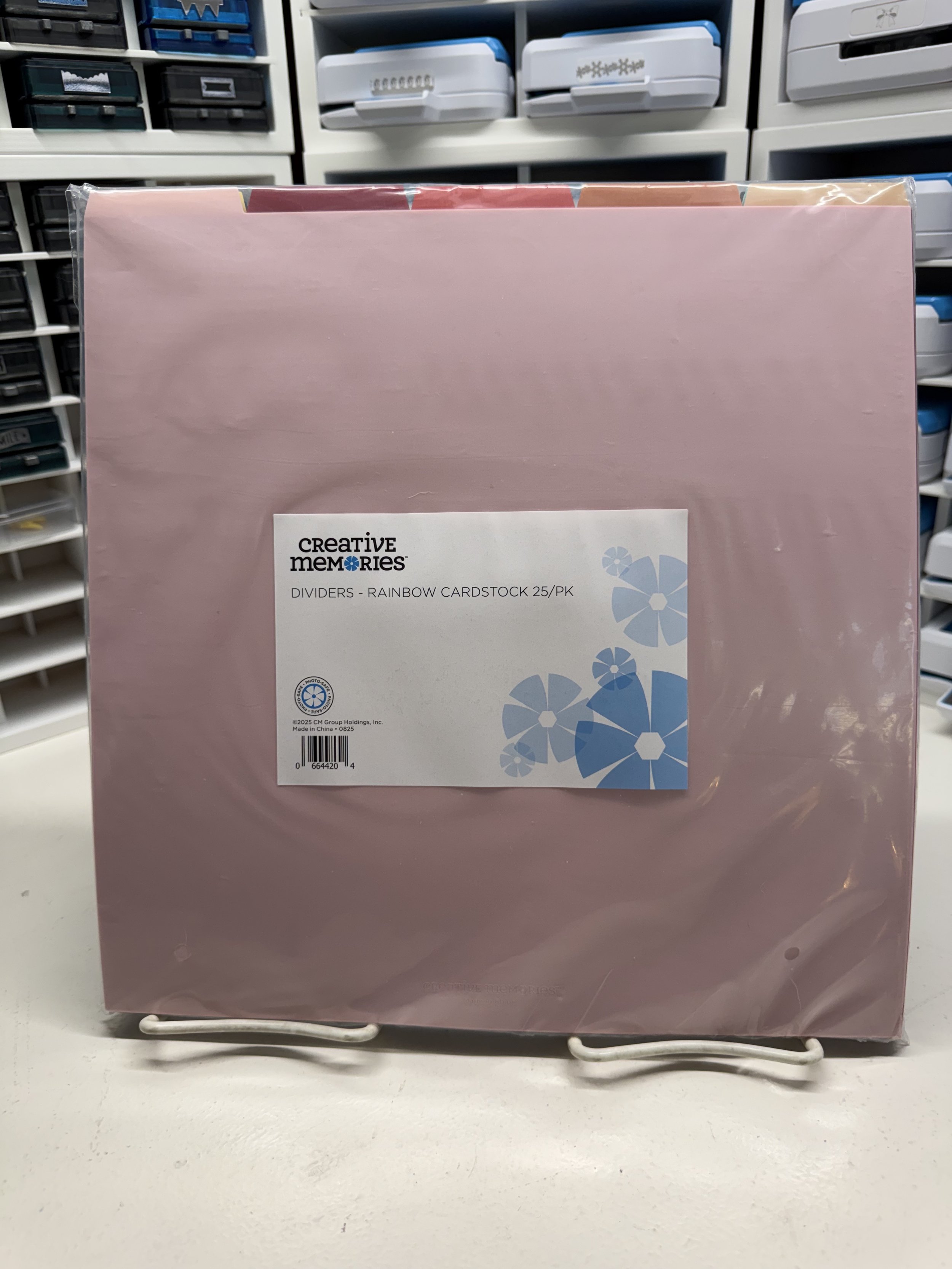 Rainbow Cardstock Dividers Pack- 25 pack