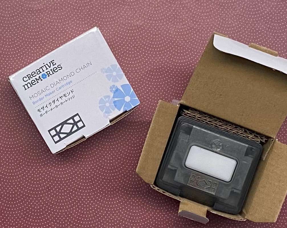 Mosaic Diamond Chain Border Maker Cartridge for CM Border Maker System