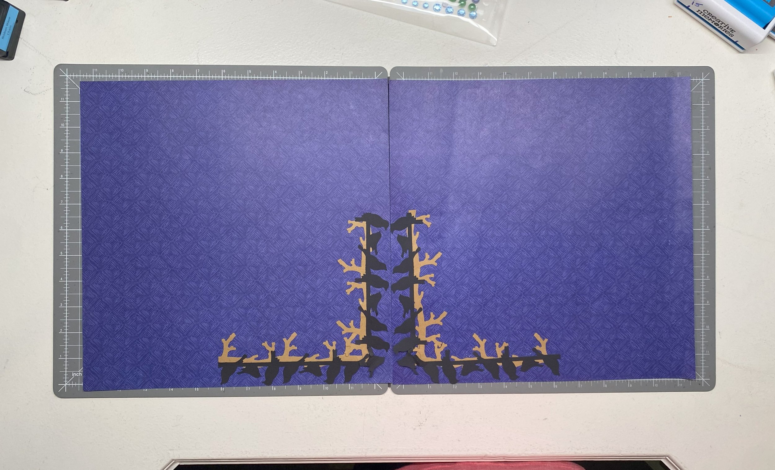Blackbirds and branches, double-page spread, variation 2.jpeg