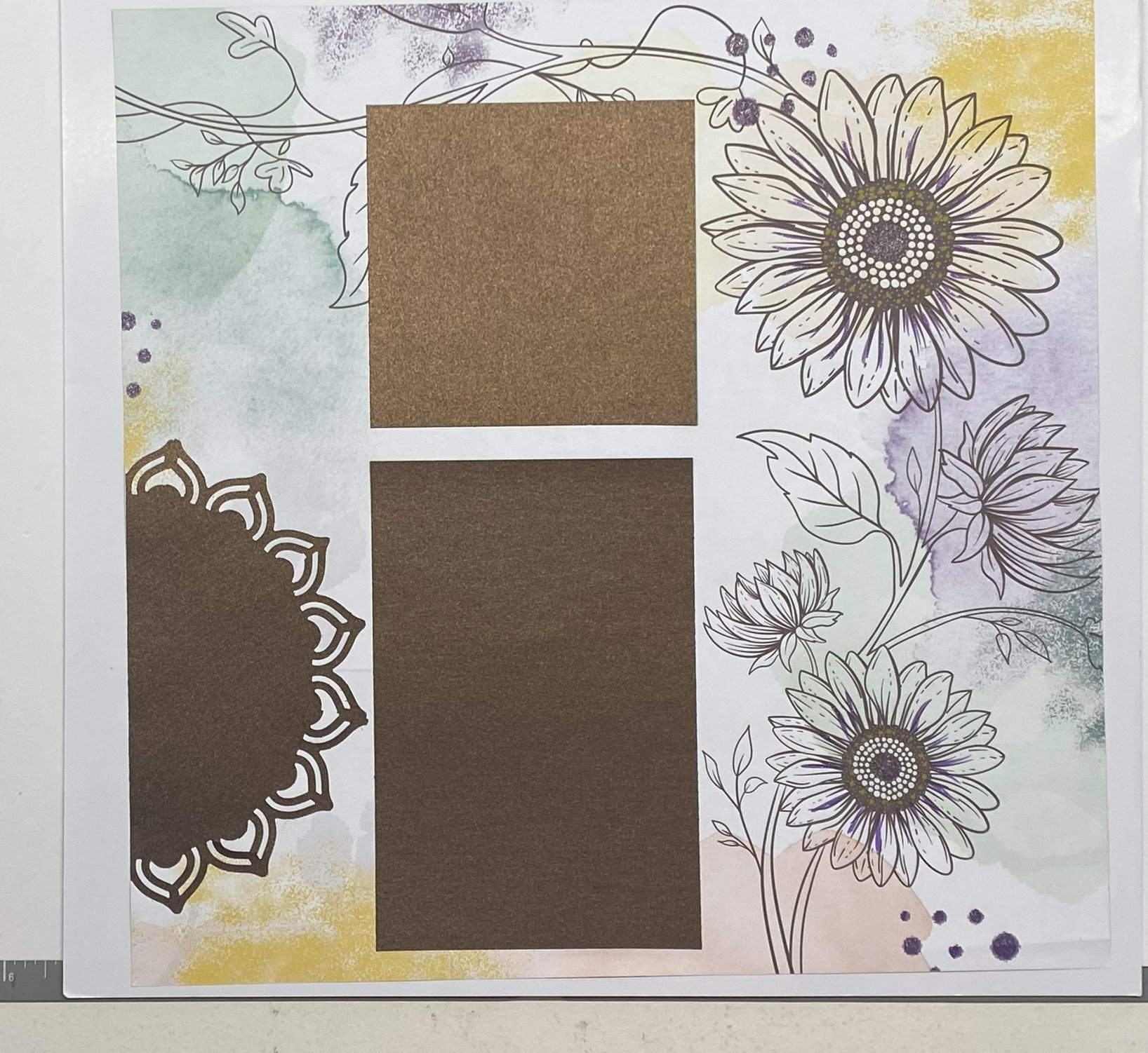 Sunflower and Mandala, right page.jpeg