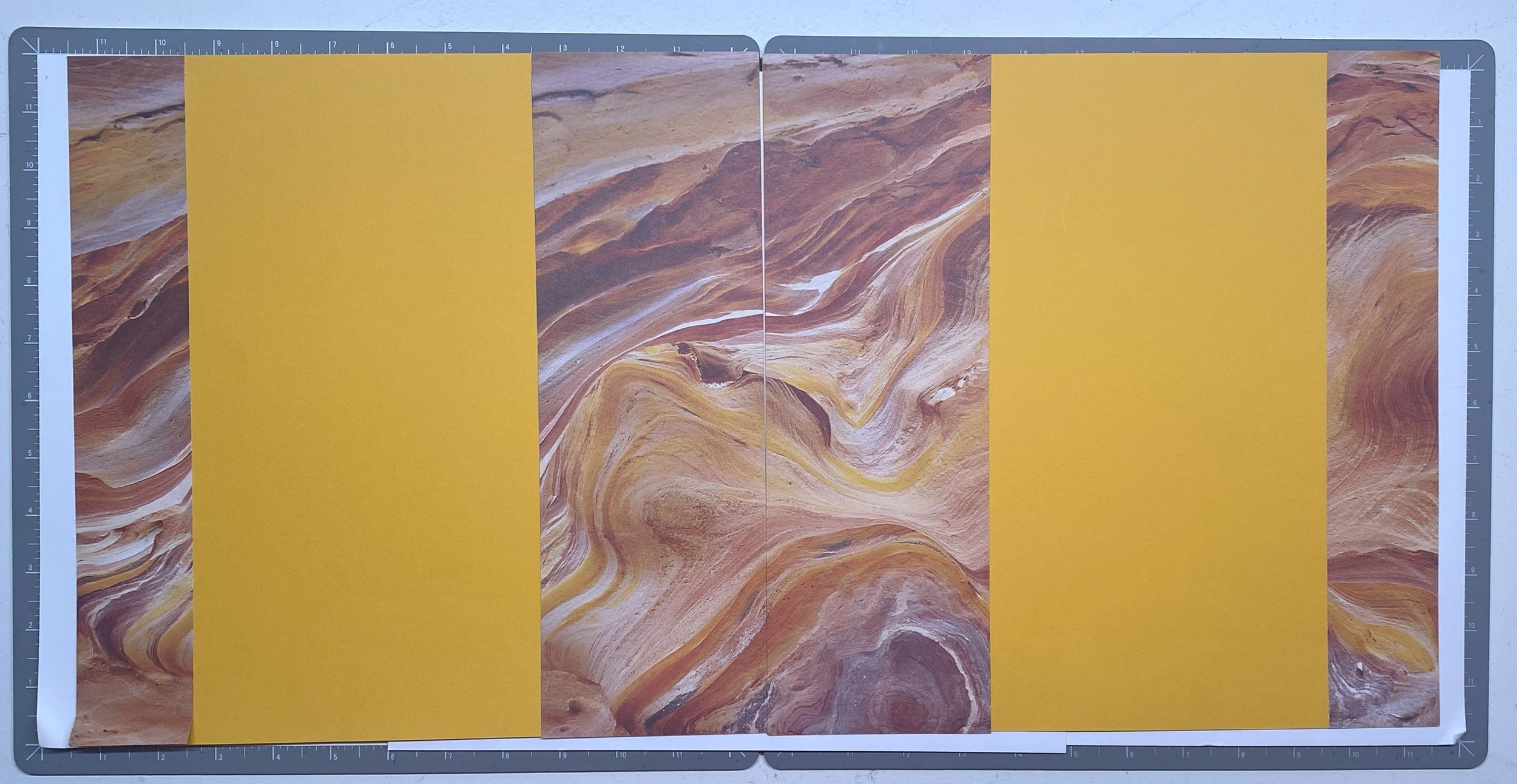 Scenic Stripes on yellow, double page spread.jpeg
