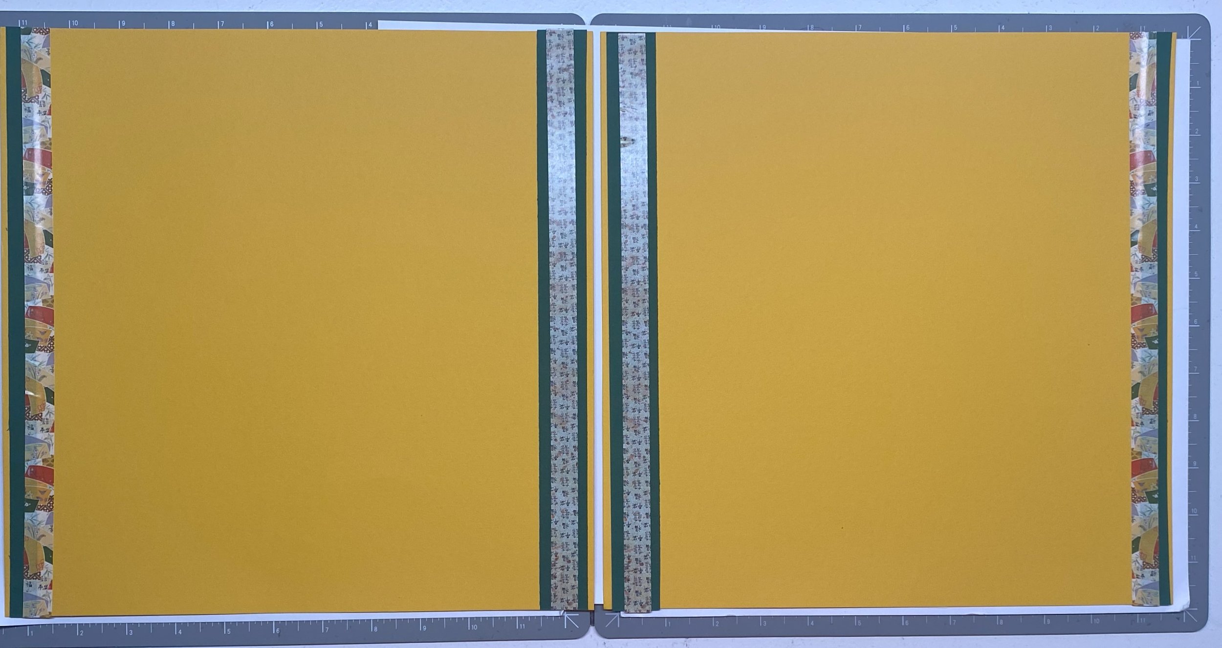 Asian Sticker Stripes on Goldenrod, 2.jpeg