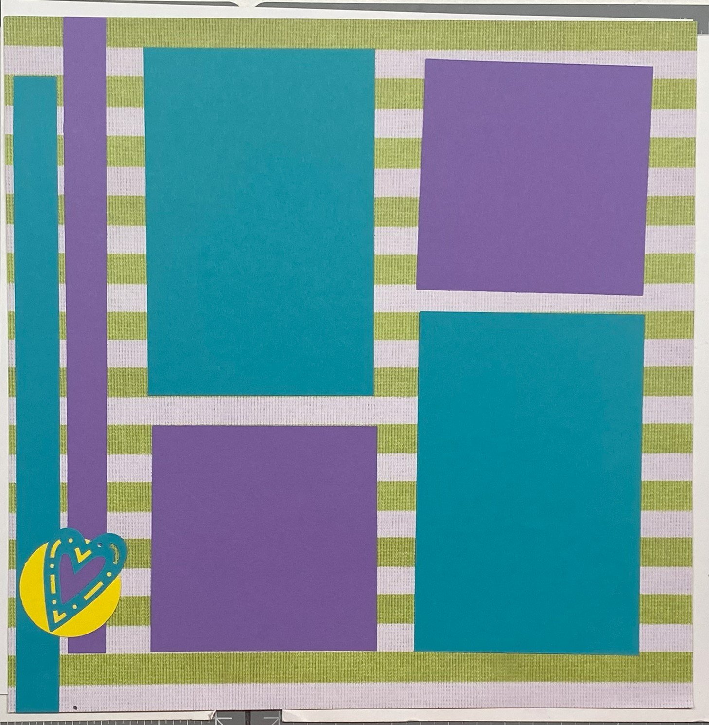 Green Stripes, Heart, Photo Mats.jpeg