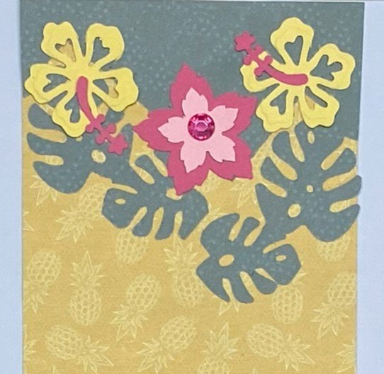 Bowing Flamingo Border, detail 2.jpeg